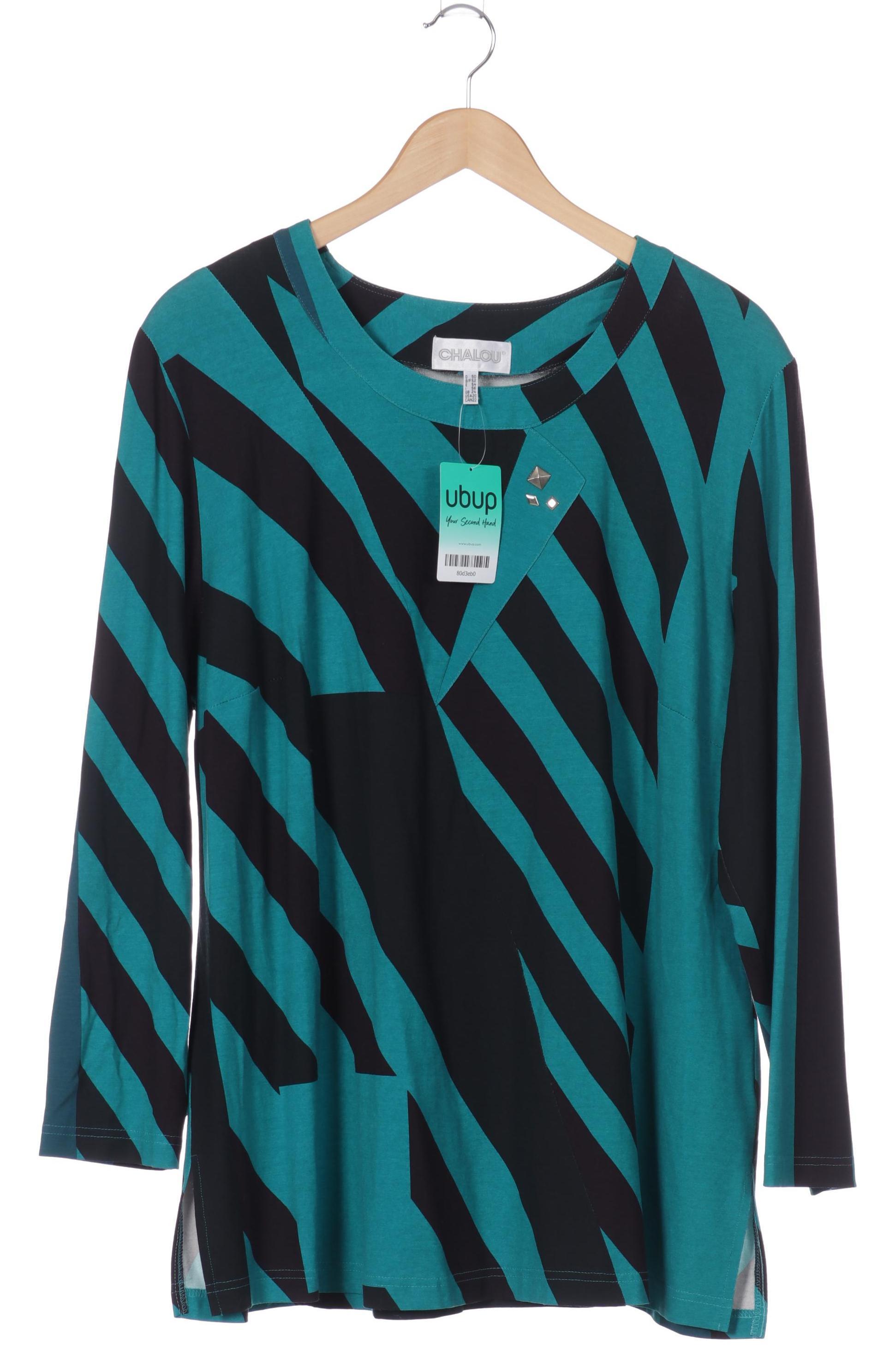 

Chalou Damen Langarmshirt, türkis, Gr. 50