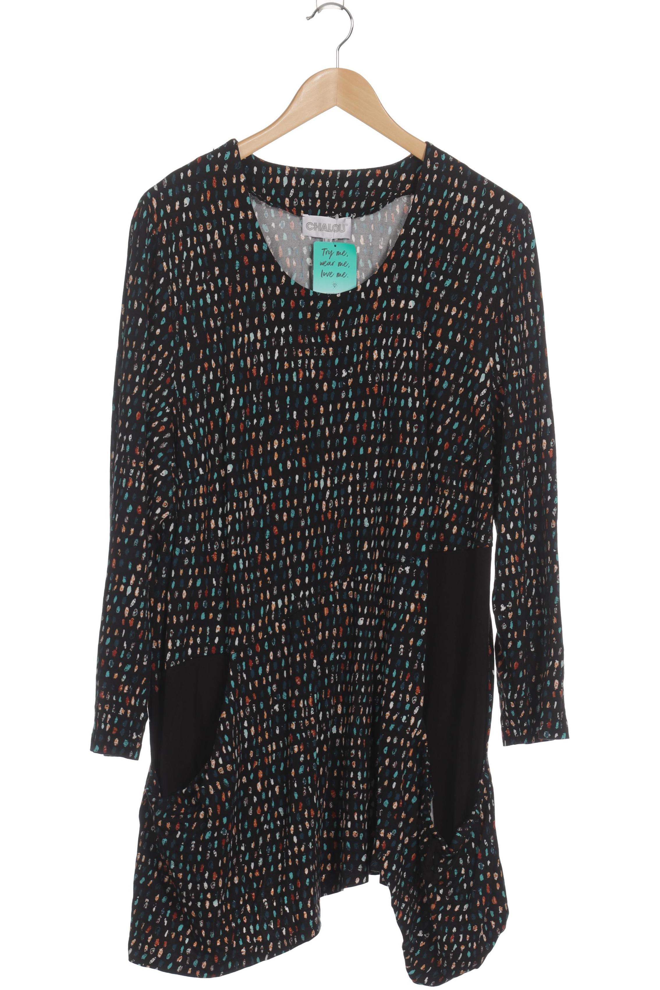 

Chalou Damen Langarmshirt, schwarz, Gr. 50