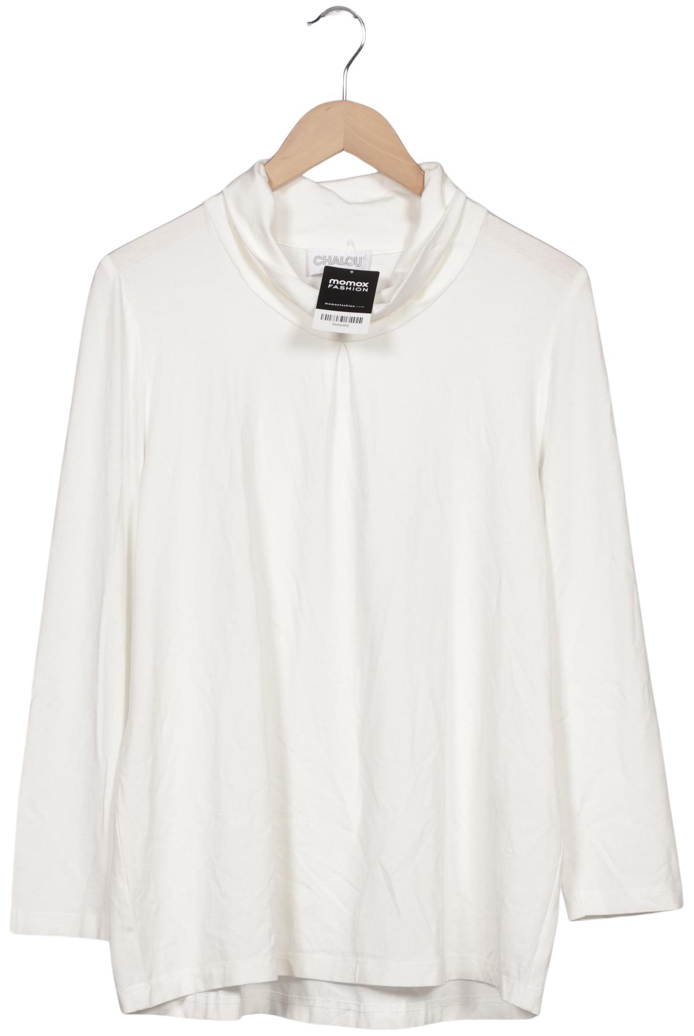 

Chalou Damen Langarmshirt, weiß, Gr. 44