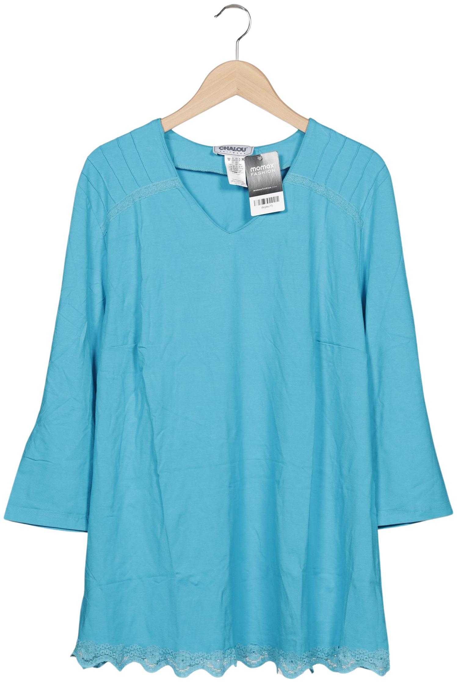 

Chalou Damen Langarmshirt, hellblau, Gr. 50
