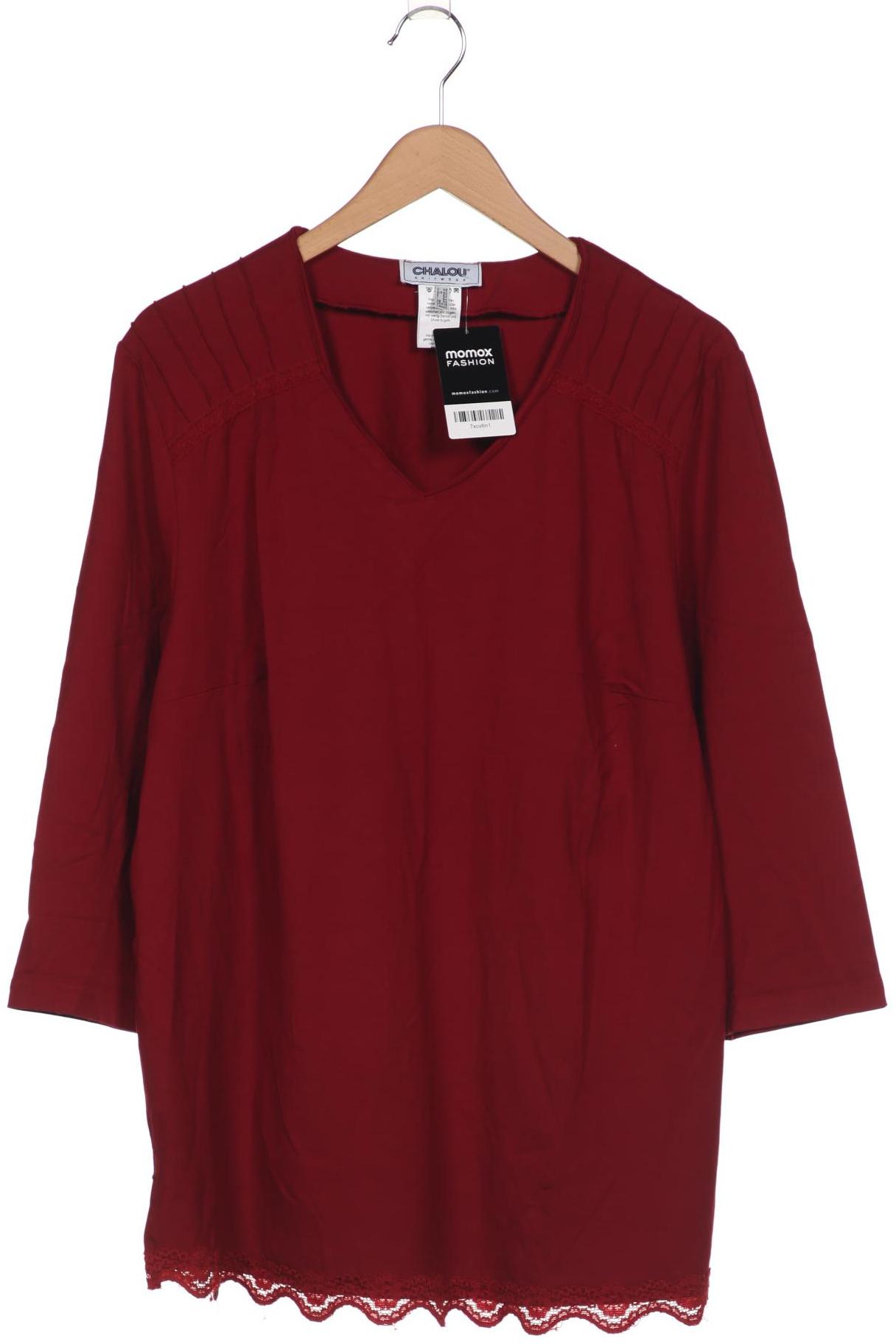 

Chalou Damen Langarmshirt, bordeaux, Gr. 48