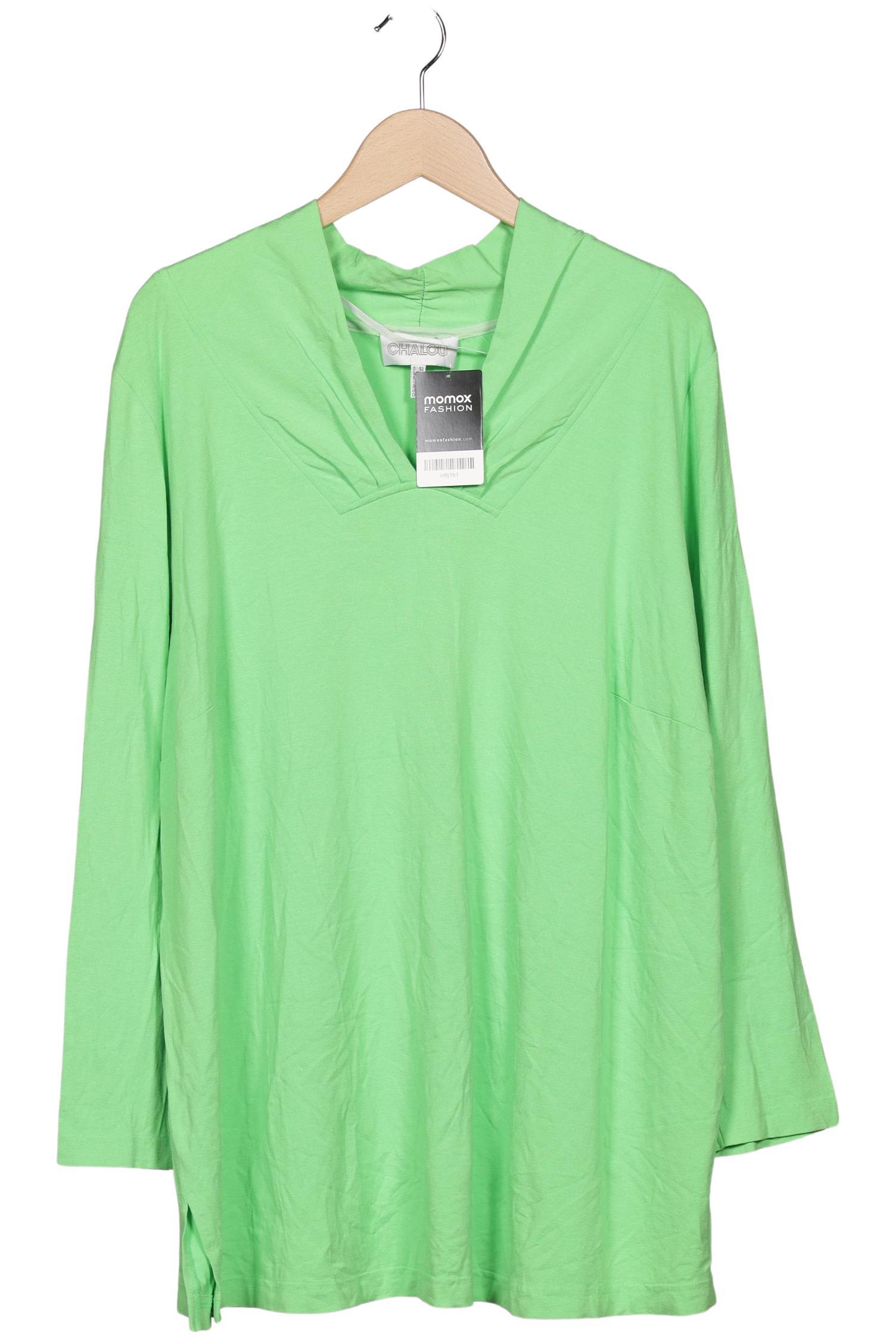 

Chalou Damen Langarmshirt, hellgrün, Gr. 52