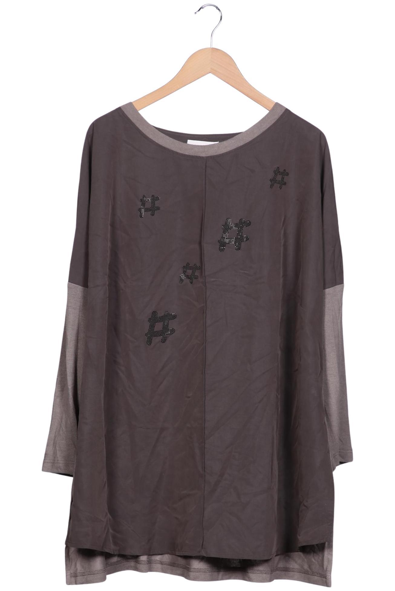 

Chalou Damen Langarmshirt, grau, Gr. 52