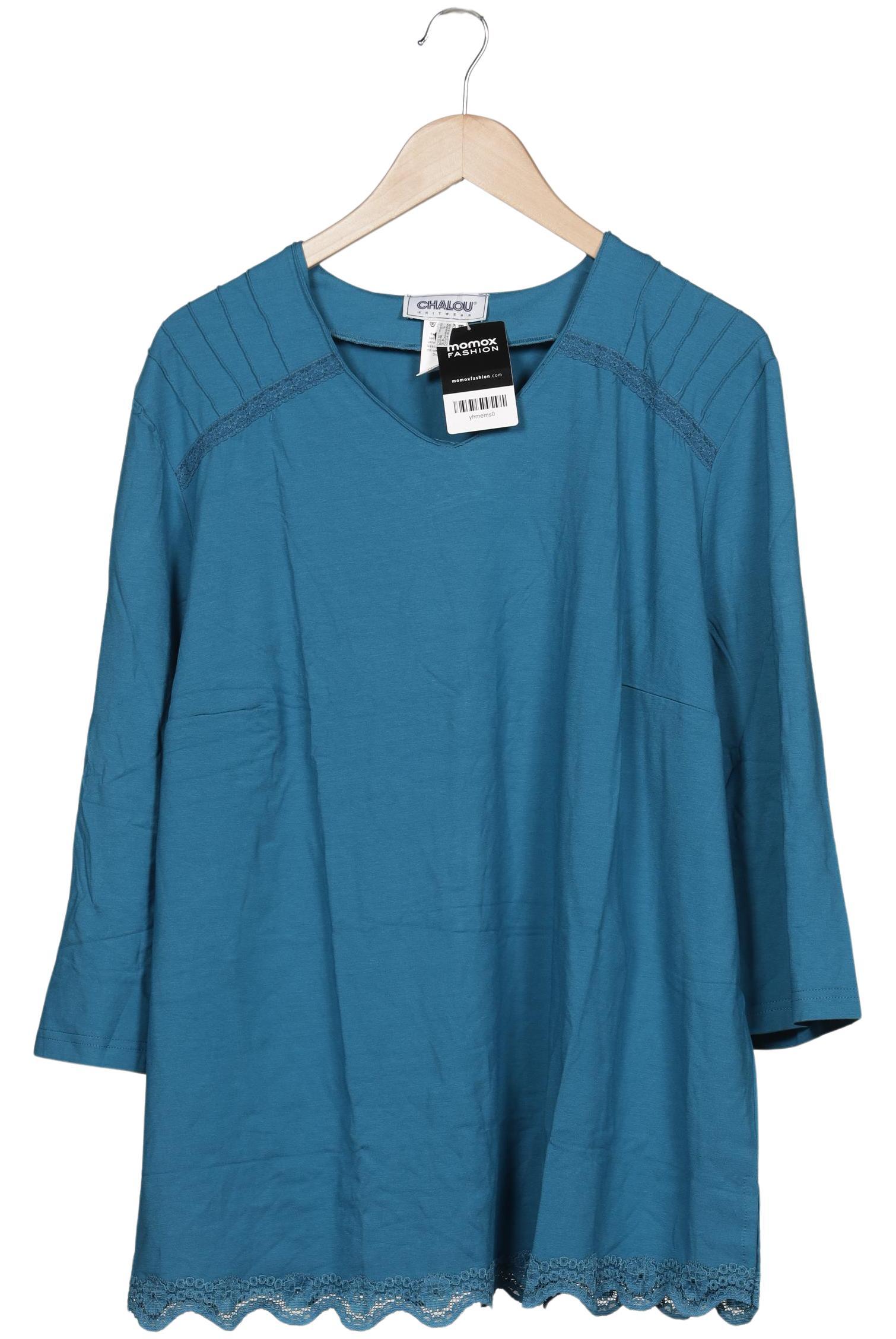 

Chalou Damen Langarmshirt, türkis, Gr. 50