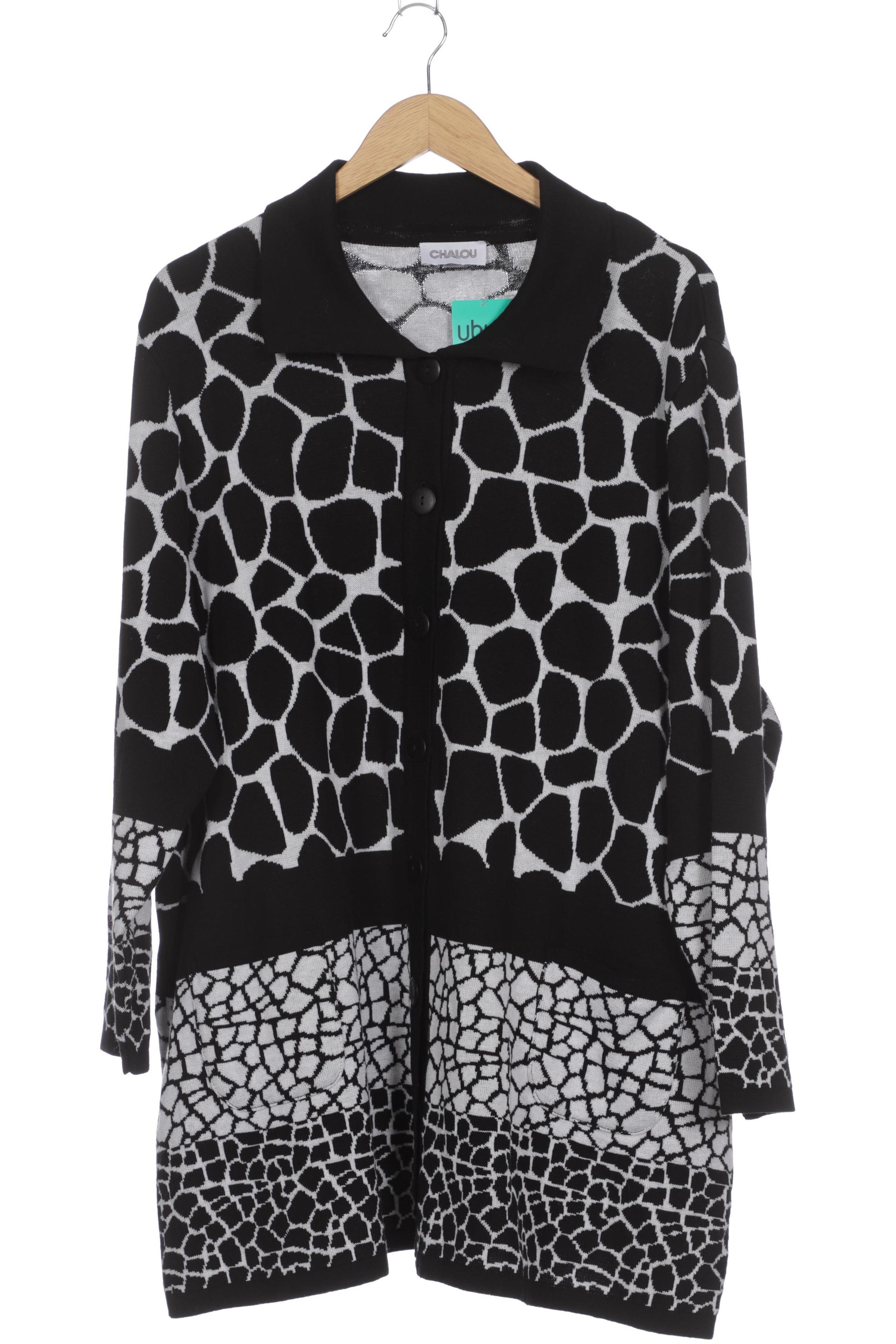 

Chalou Damen Strickjacke, schwarz, Gr. 52