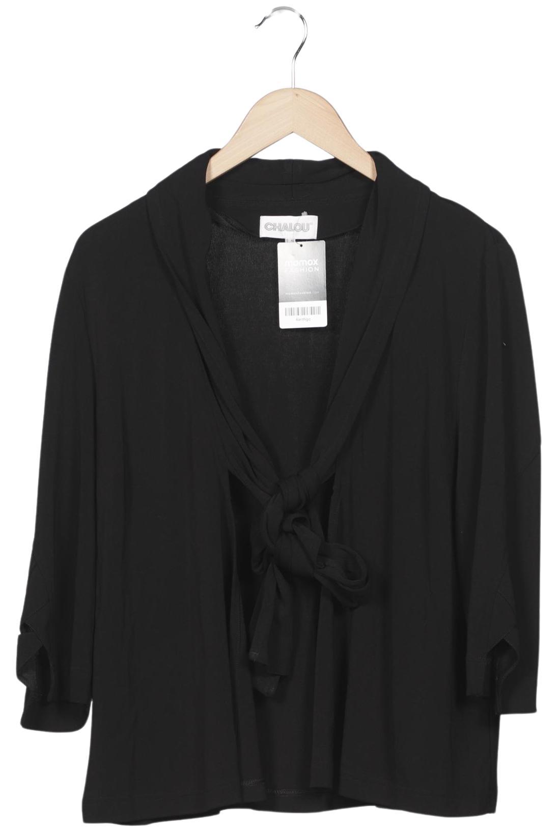 

Chalou Damen Strickjacke, schwarz, Gr. 46