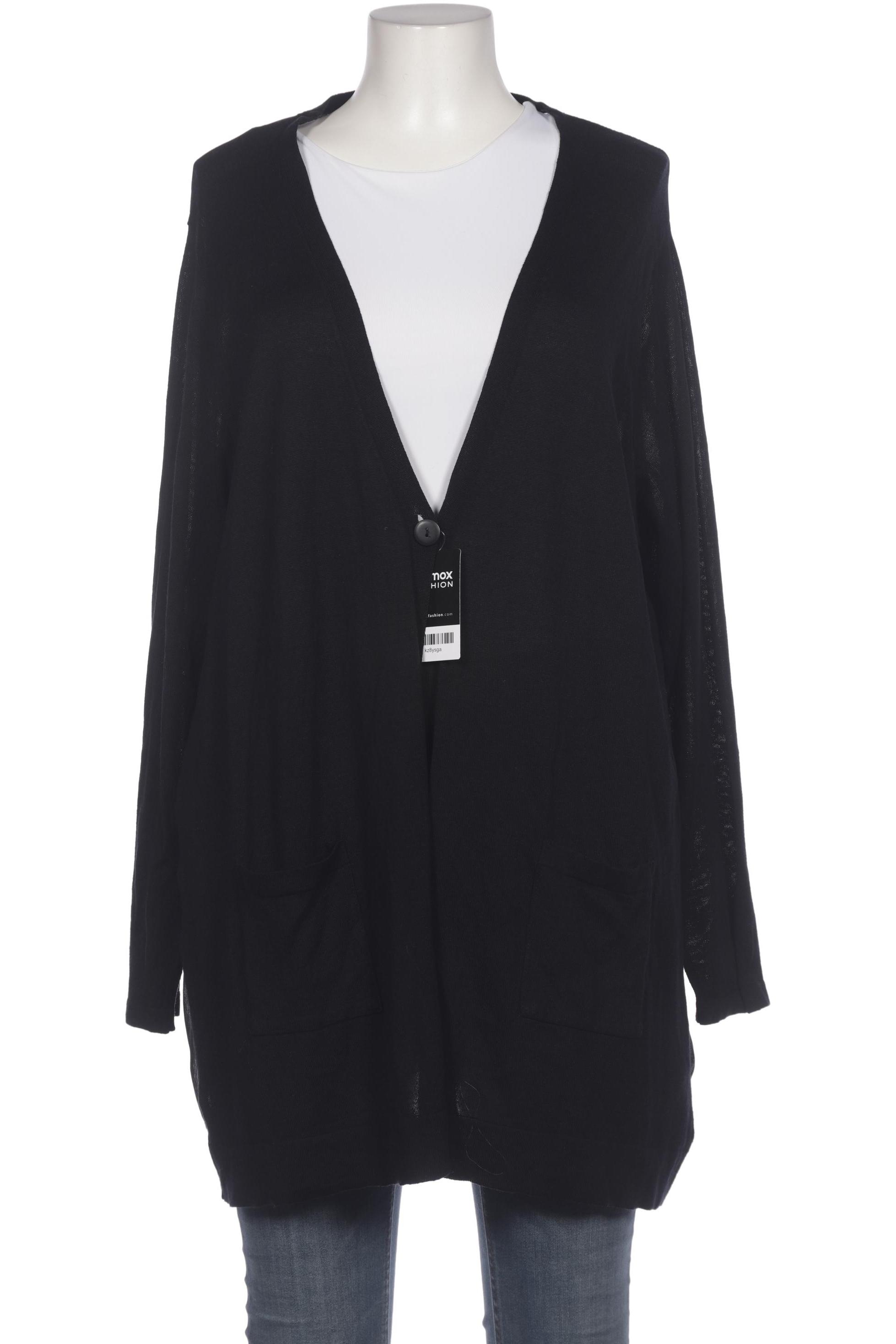

Chalou Damen Strickjacke, schwarz, Gr. 50