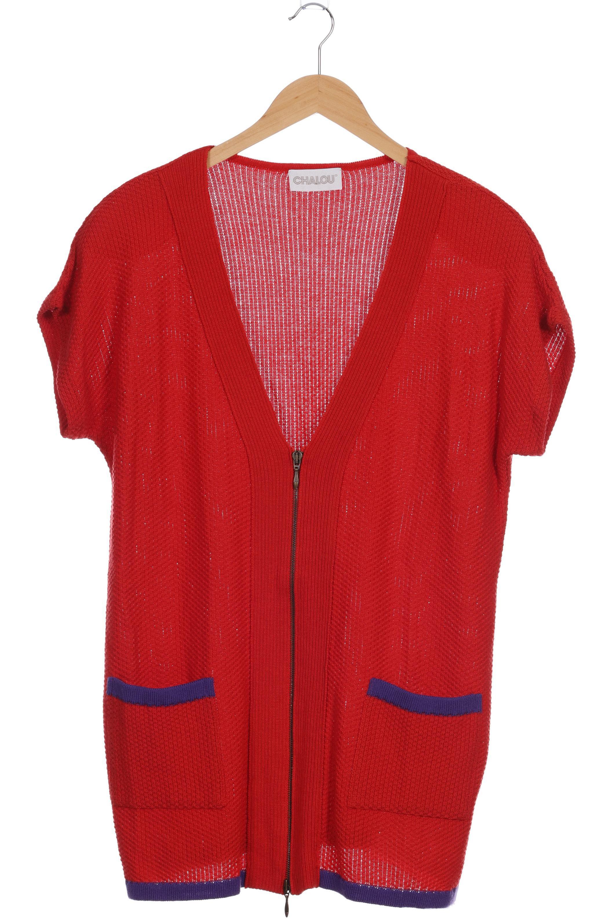 

Chalou Damen Strickjacke, rot, Gr. 44