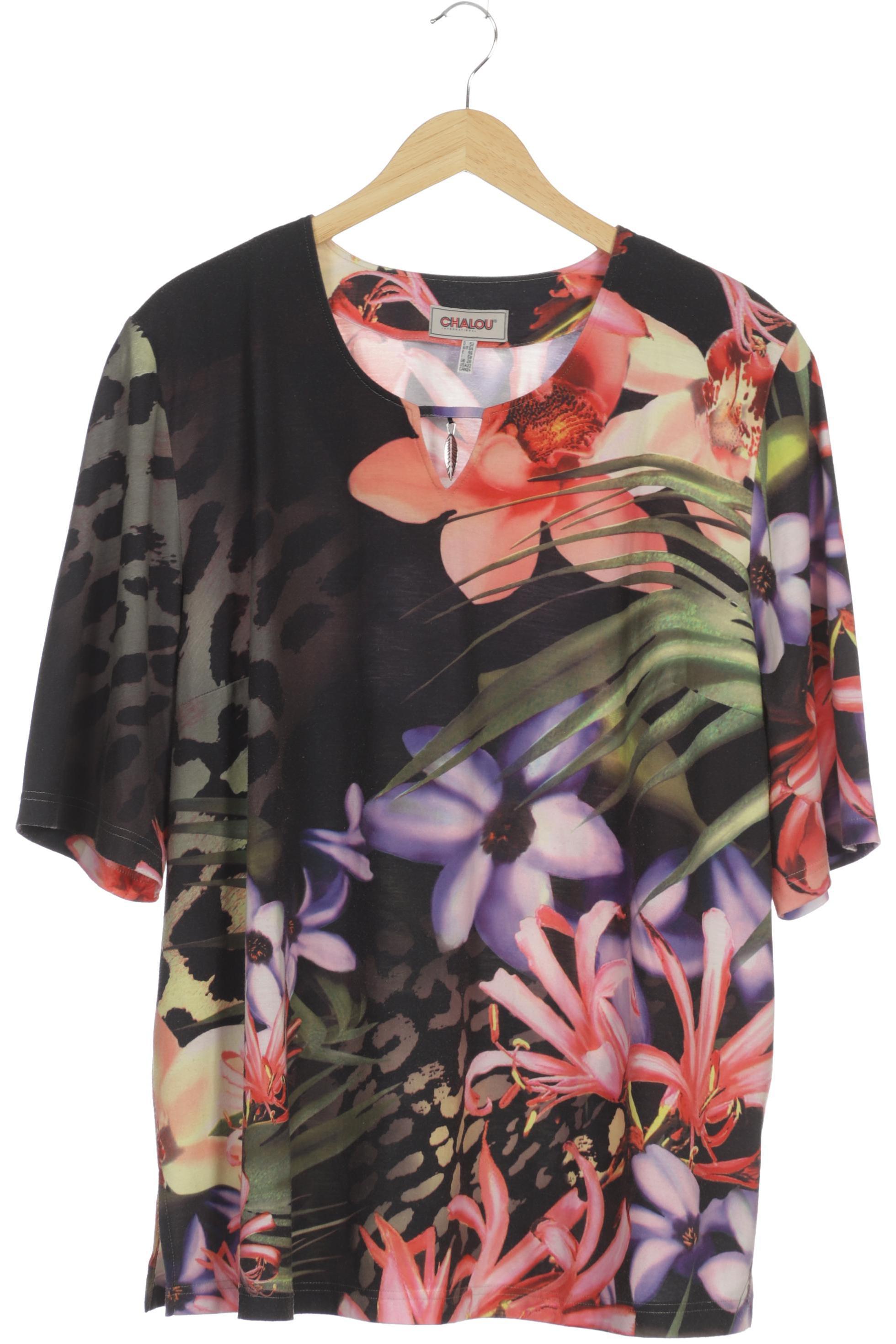 

Chalou Damen T-Shirt, schwarz, Gr. 52