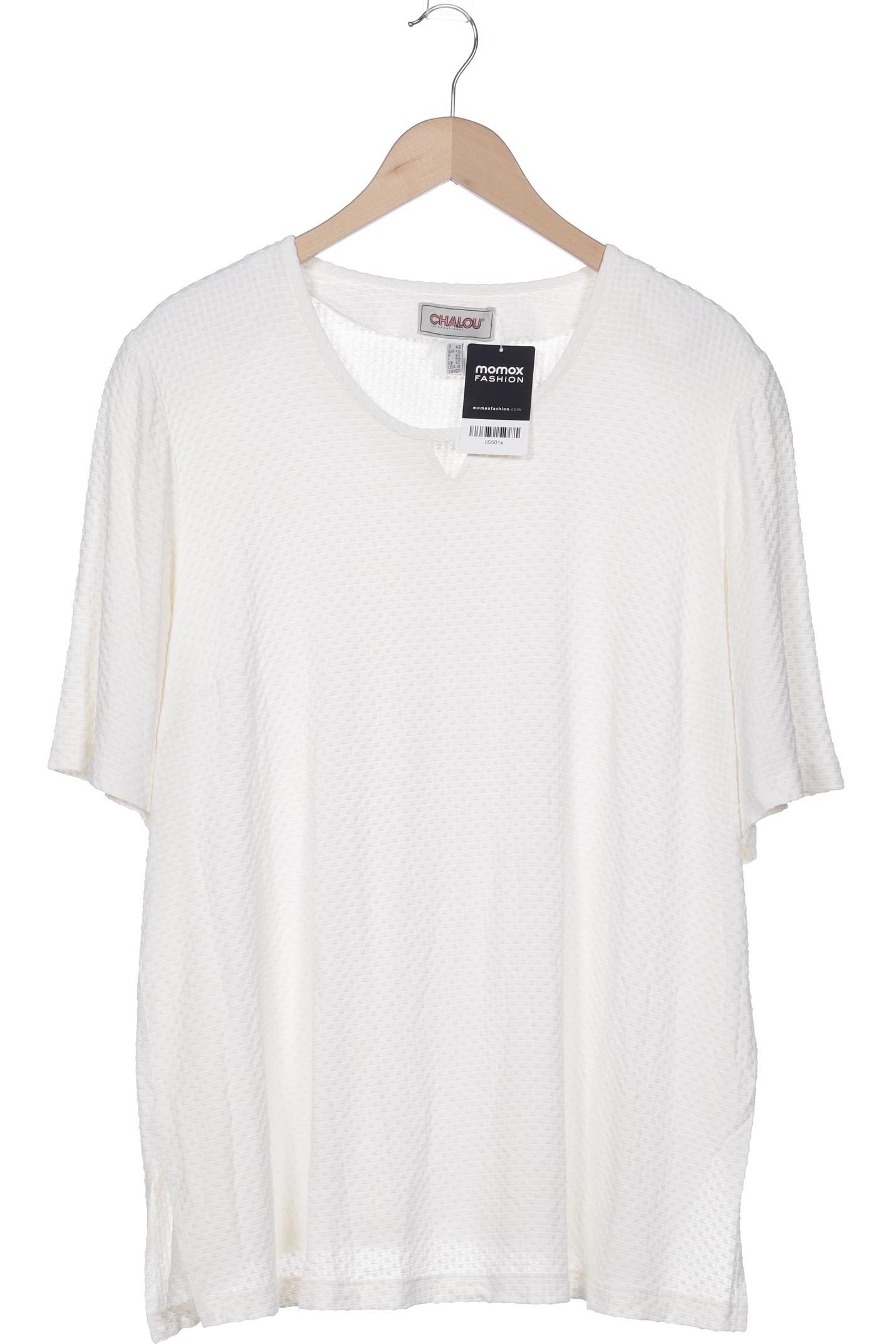 

Chalou Damen T-Shirt, cremeweiß, Gr. 48