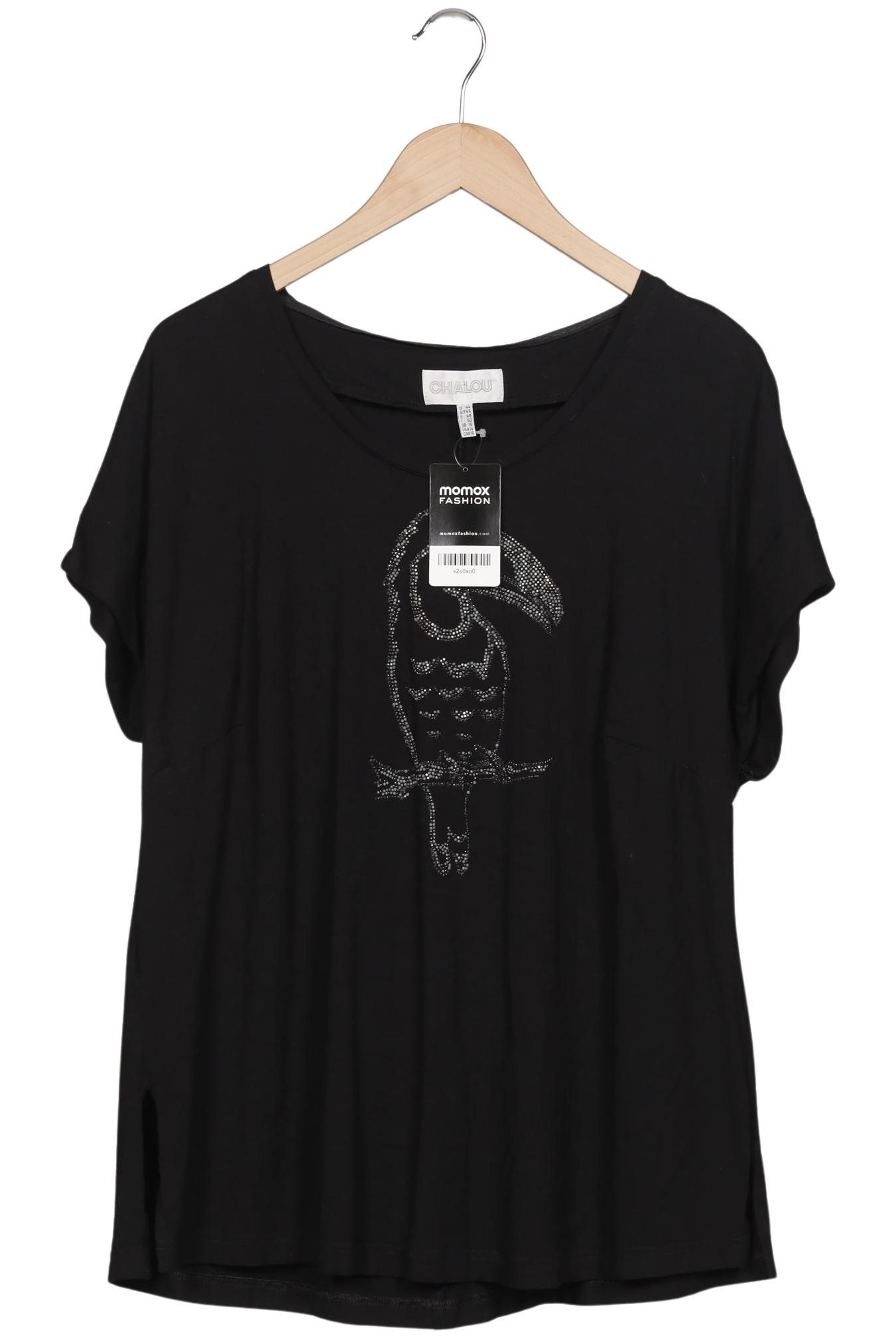 

Chalou Damen T-Shirt, schwarz, Gr. 44