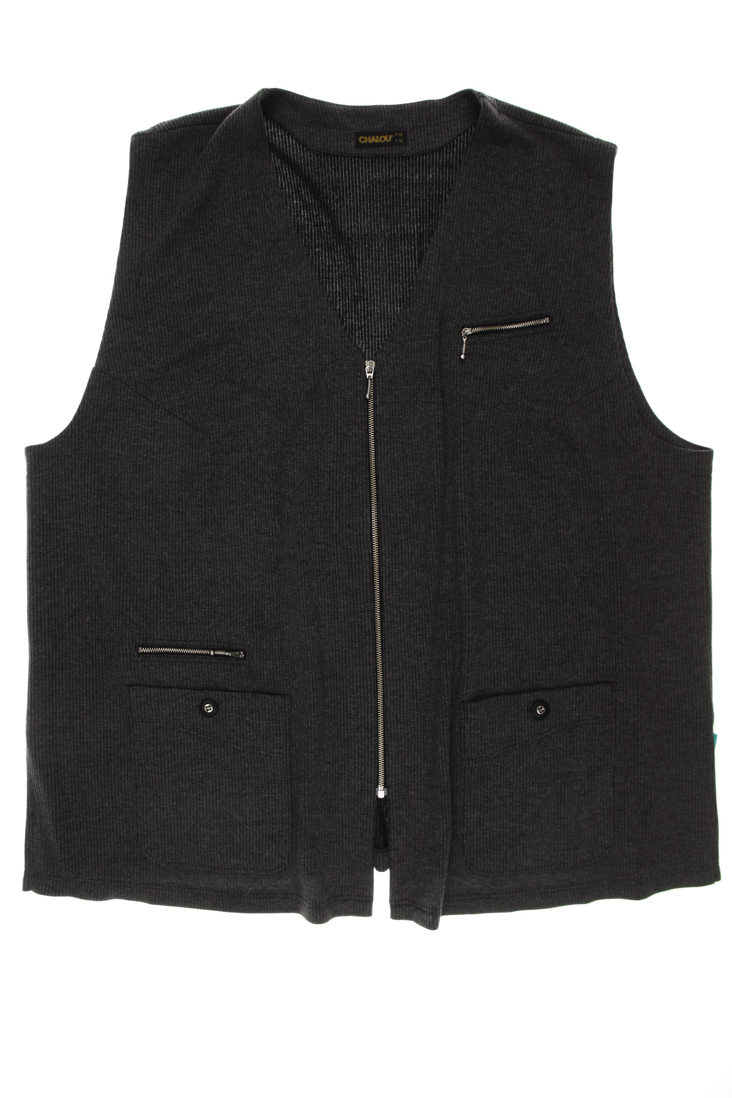 

Chalou Damen Weste, grau, Gr. 60