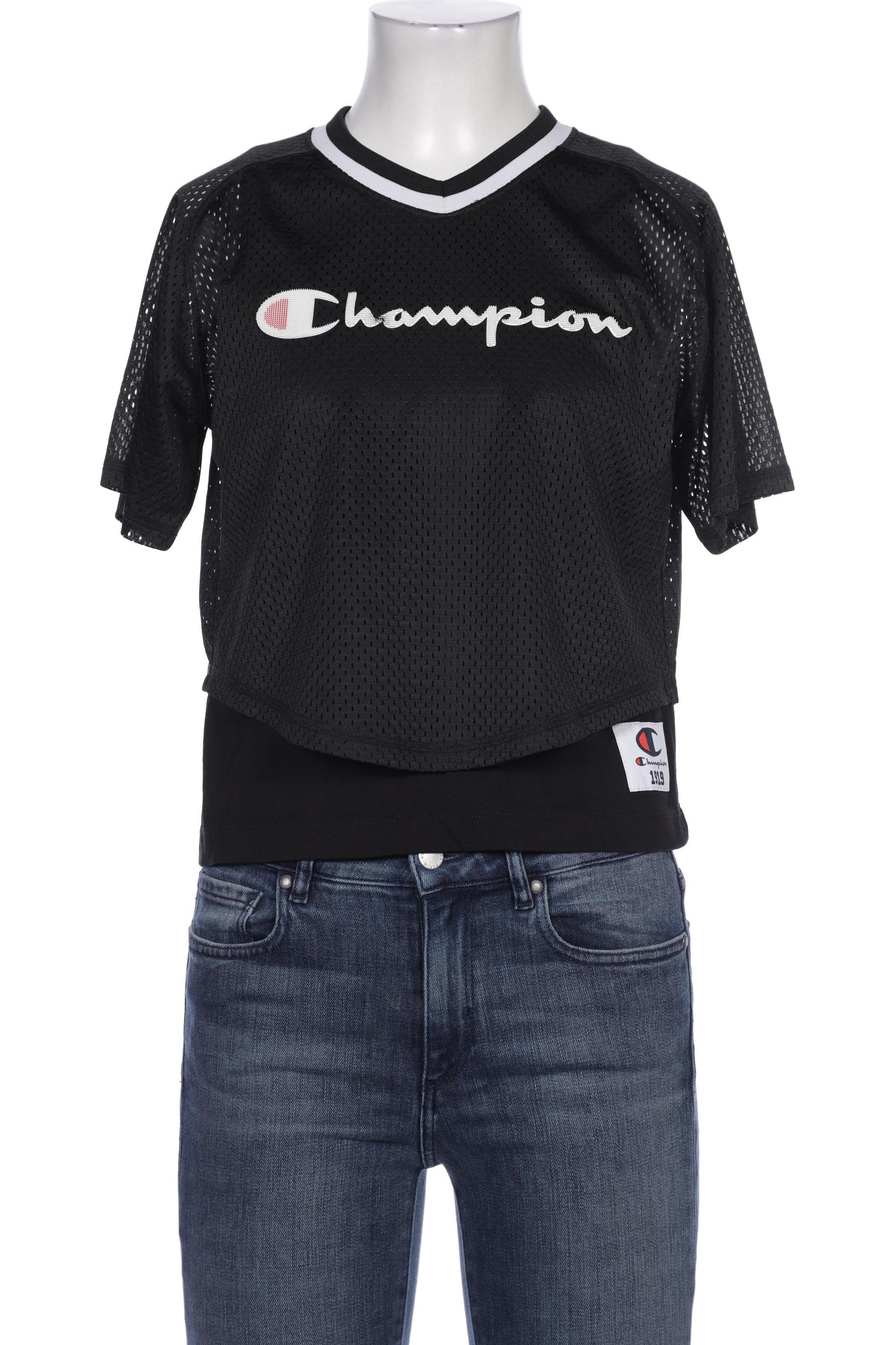 

Champion Damen T-Shirt, schwarz, Gr. 34