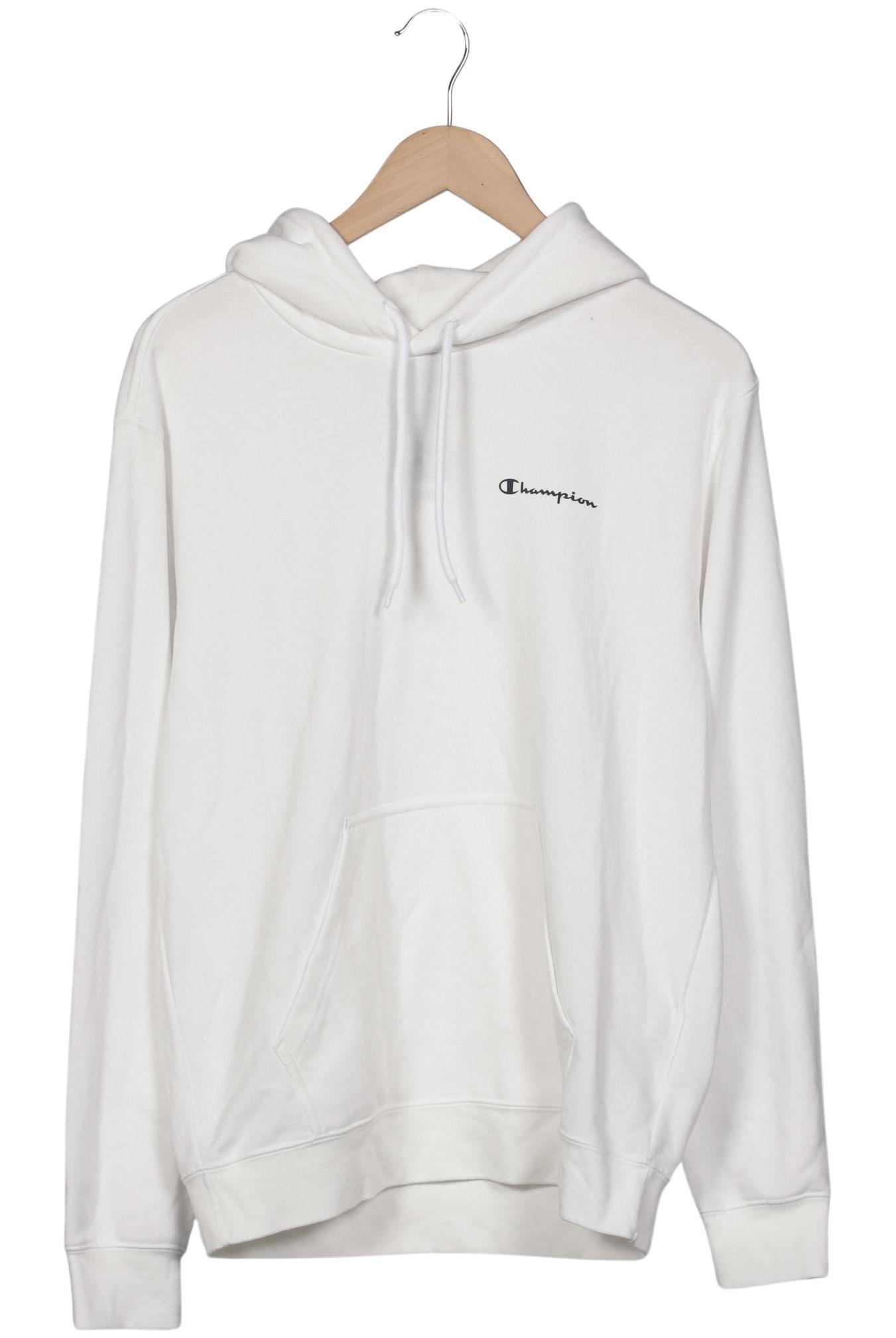 Thumbnail - Champion Herren Kapuzenpullover, weiß, Gr. 48