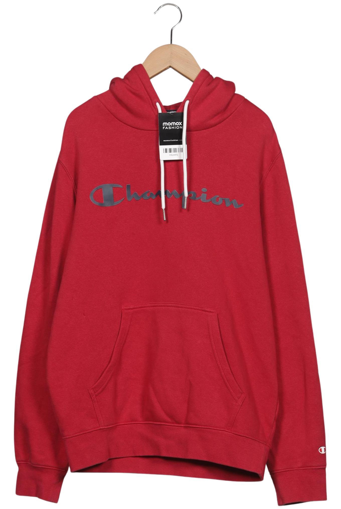 Thumbnail - Champion Herren Kapuzenpullover, rot, Gr. 48