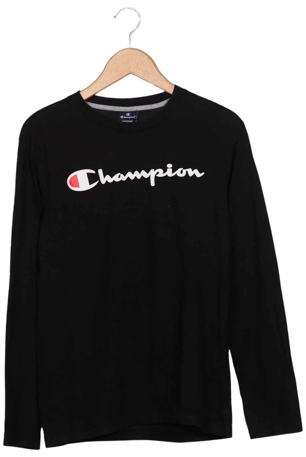 Thumbnail - Champion Herren Langarmshirt, schwarz, Gr. 48