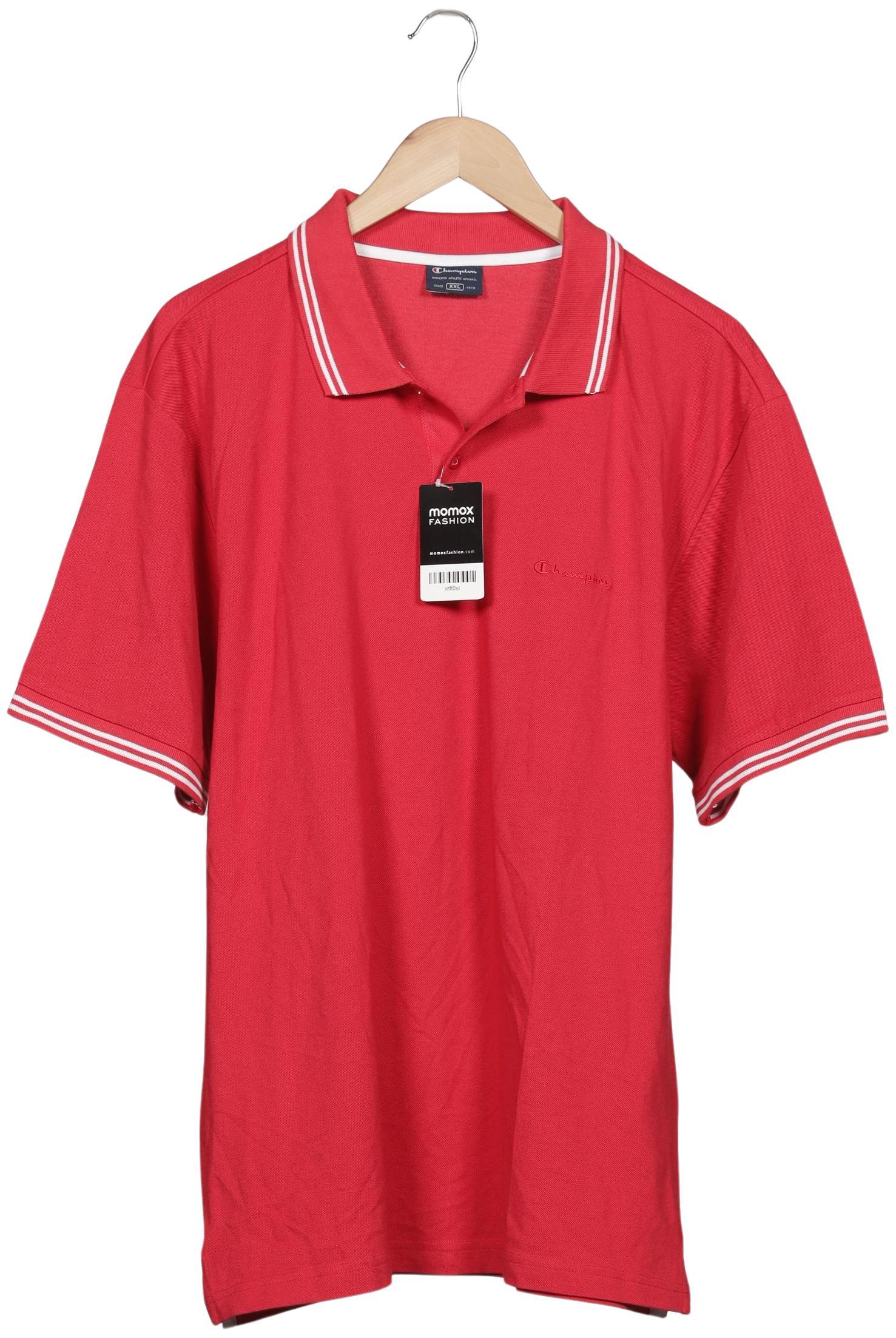 Thumbnail - Champion Herren Poloshirt, rot, Gr. 56