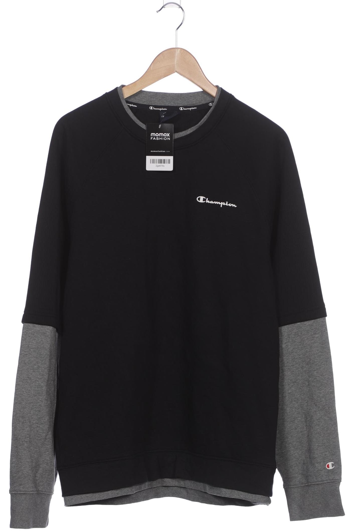 Thumbnail - Champion Herren Sweatshirt, schwarz, Gr. 54