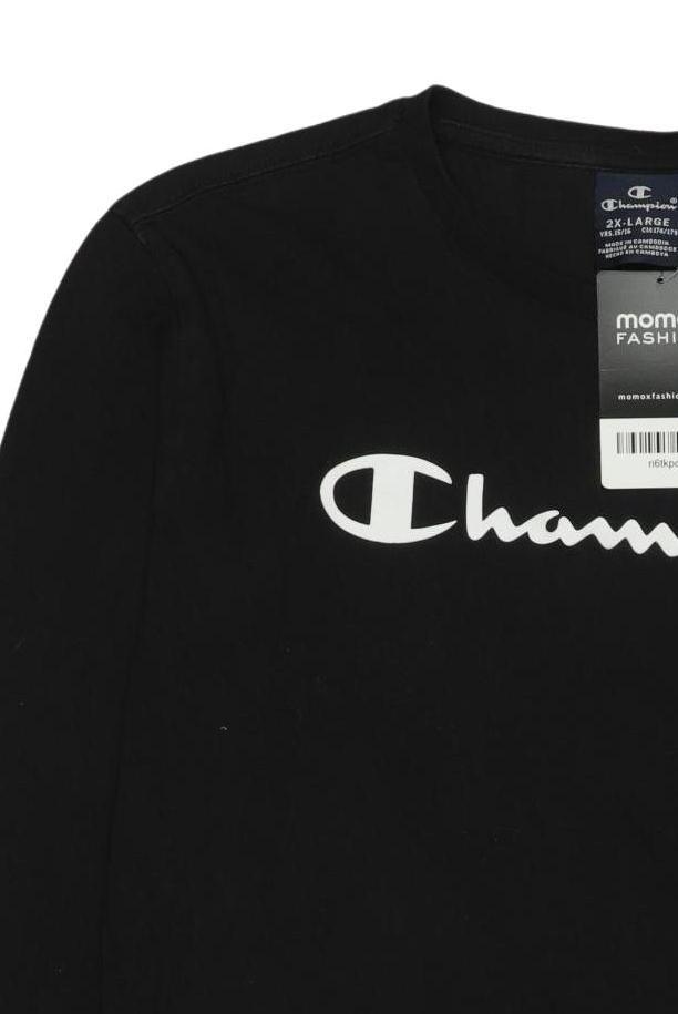 Thumbnail - Champion Herren Langarmshirt, schwarz, Gr. 170