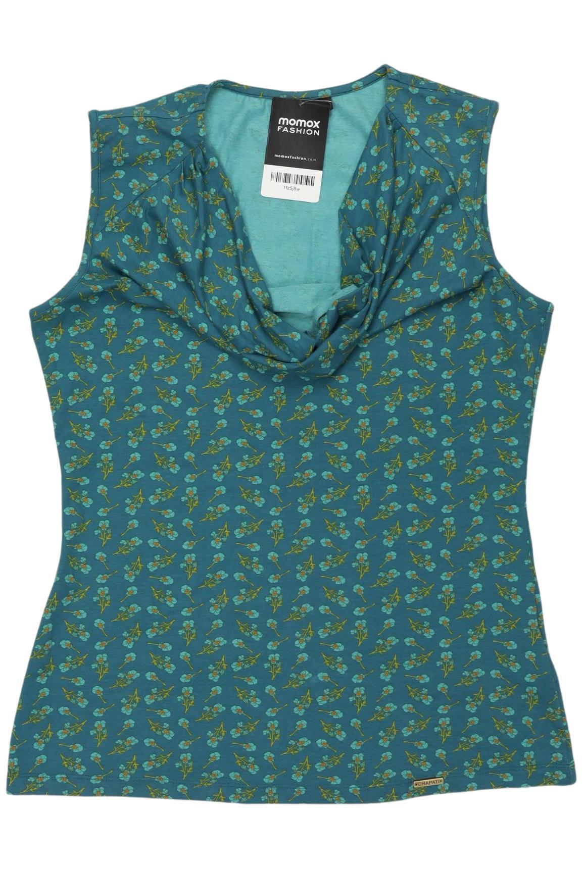 

Chapati Berlin Damen Top, türkis, Gr. 38