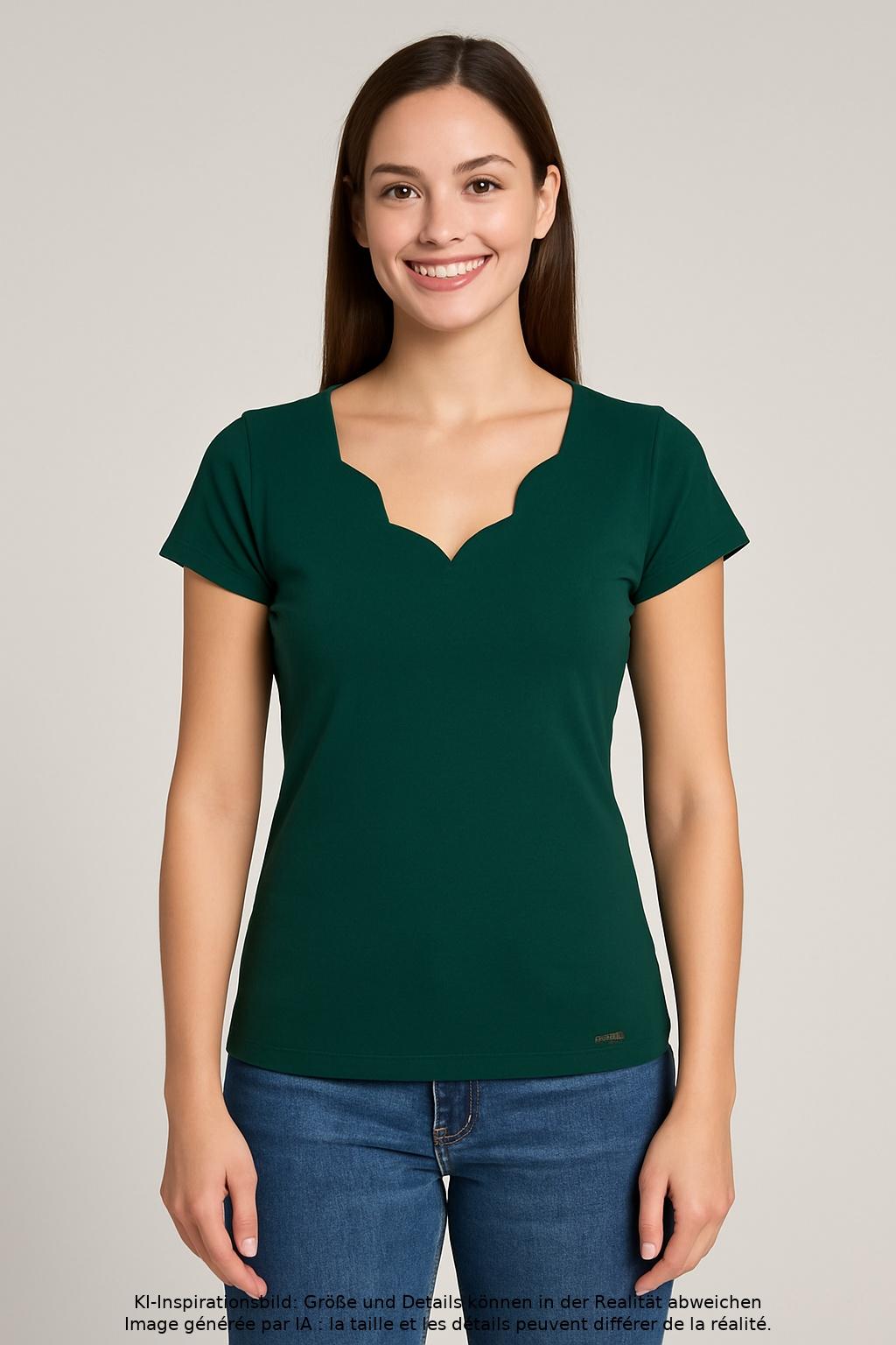 

Chapati Berlin Damen T-Shirt, grün, Gr. 36