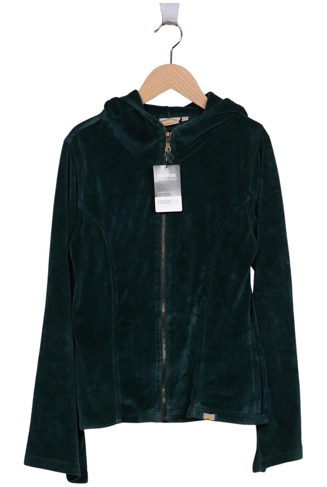 

Chapati Berlin Damen Kapuzenpullover, grün, Gr. 36