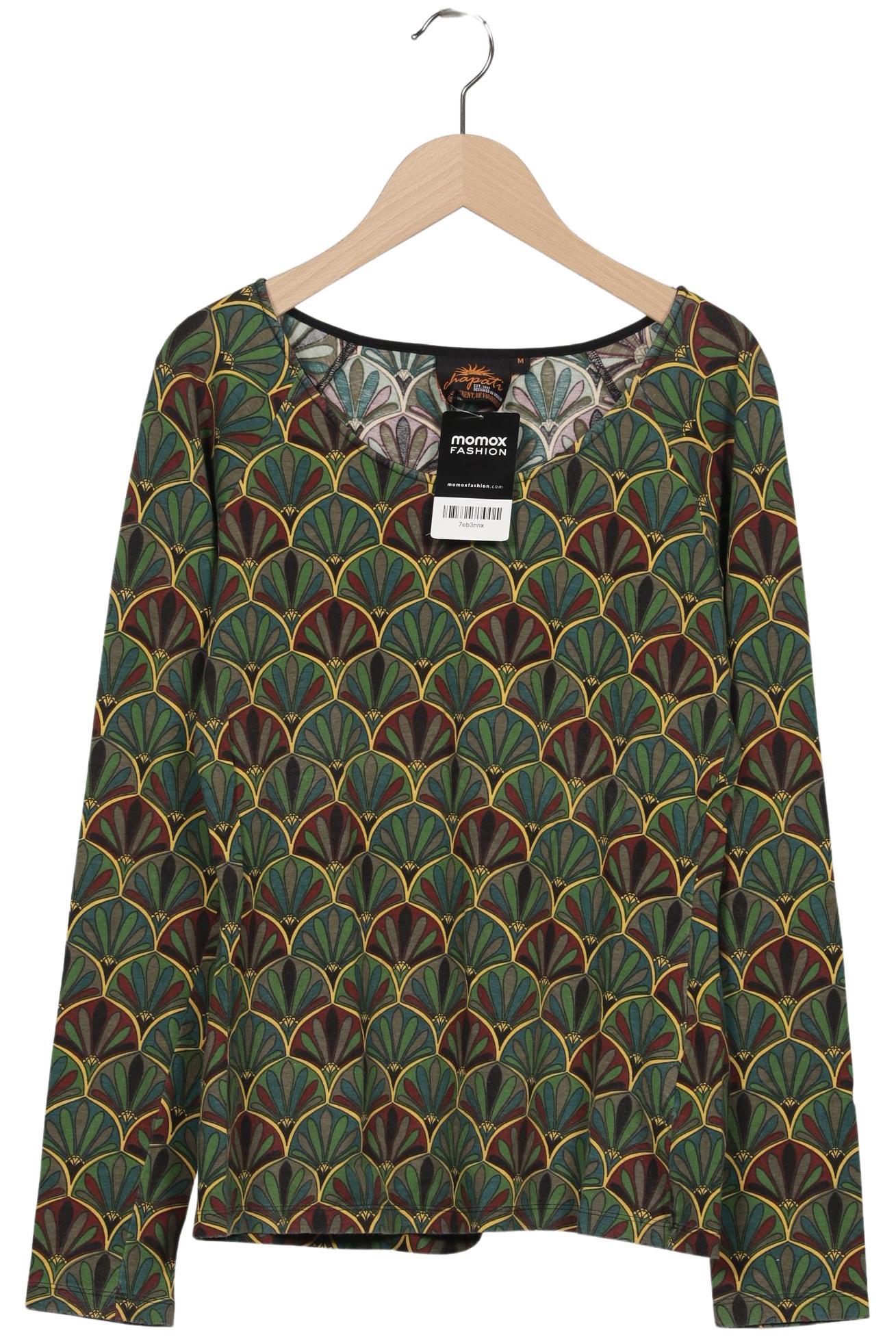 

Chapati Berlin Damen Langarmshirt, grün, Gr. 38