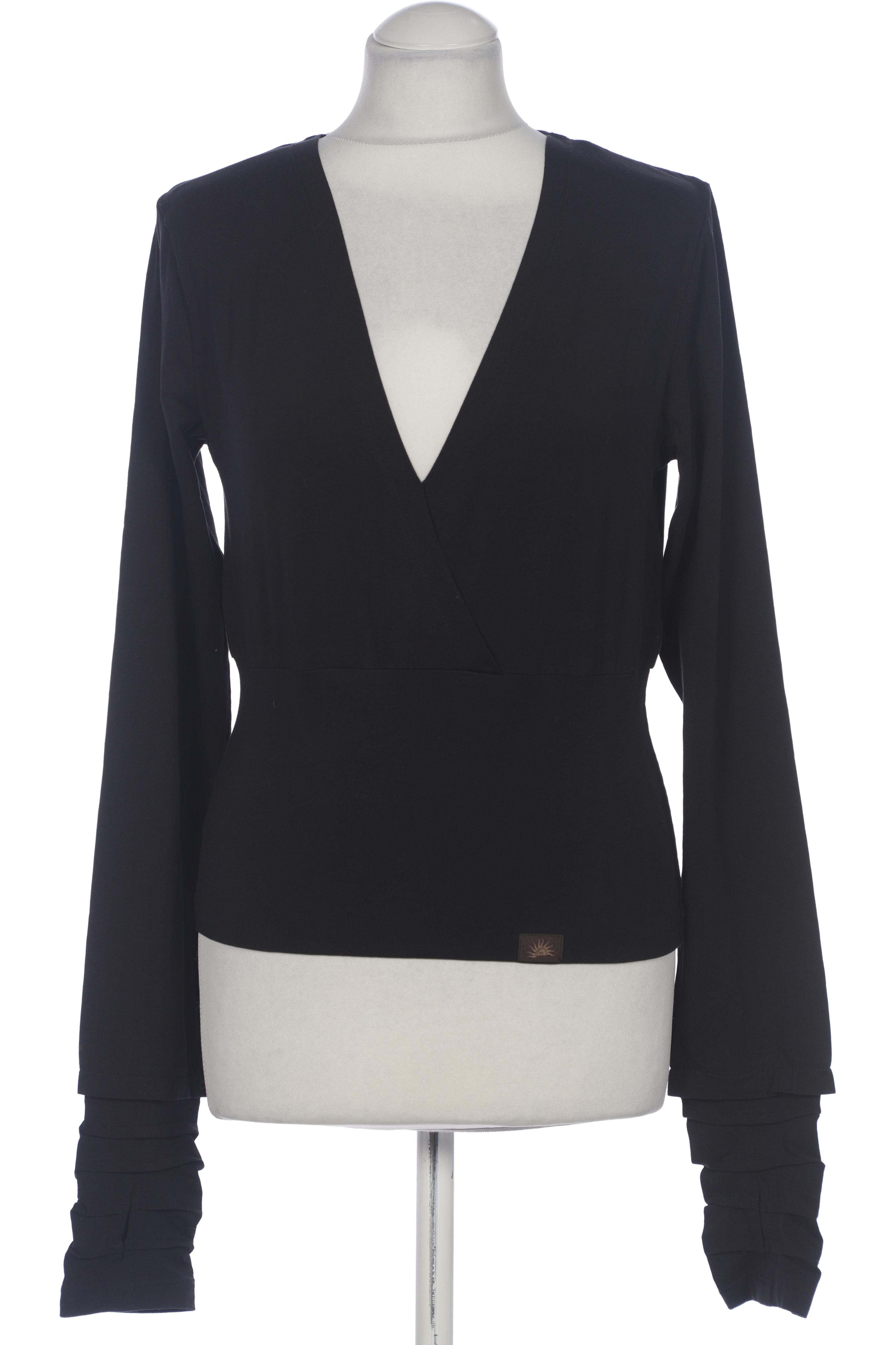 

Chapati Berlin Damen Langarmshirt, schwarz, Gr. 38