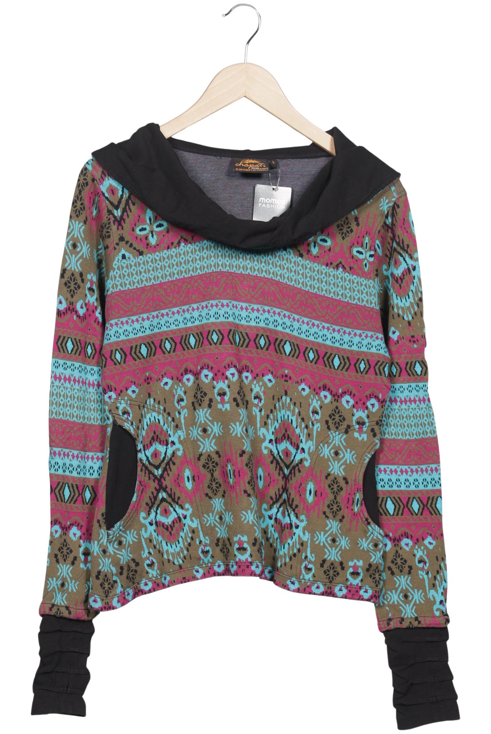 

Chapati Berlin Damen Kapuzenpullover, mehrfarbig, Gr. 42