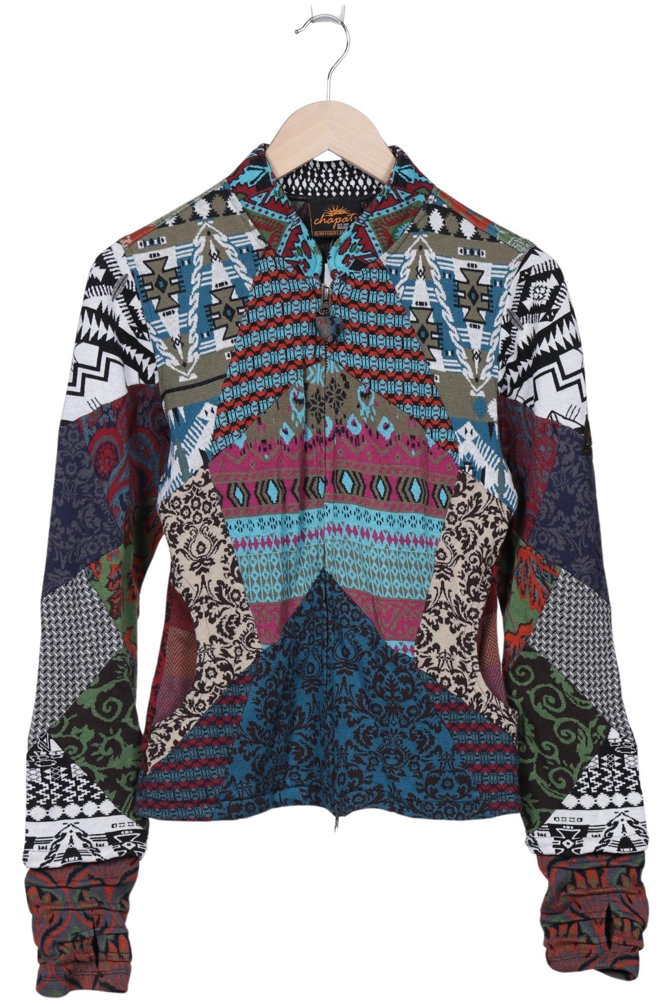 

Chapati Berlin Damen Strickjacke, mehrfarbig, Gr. 38