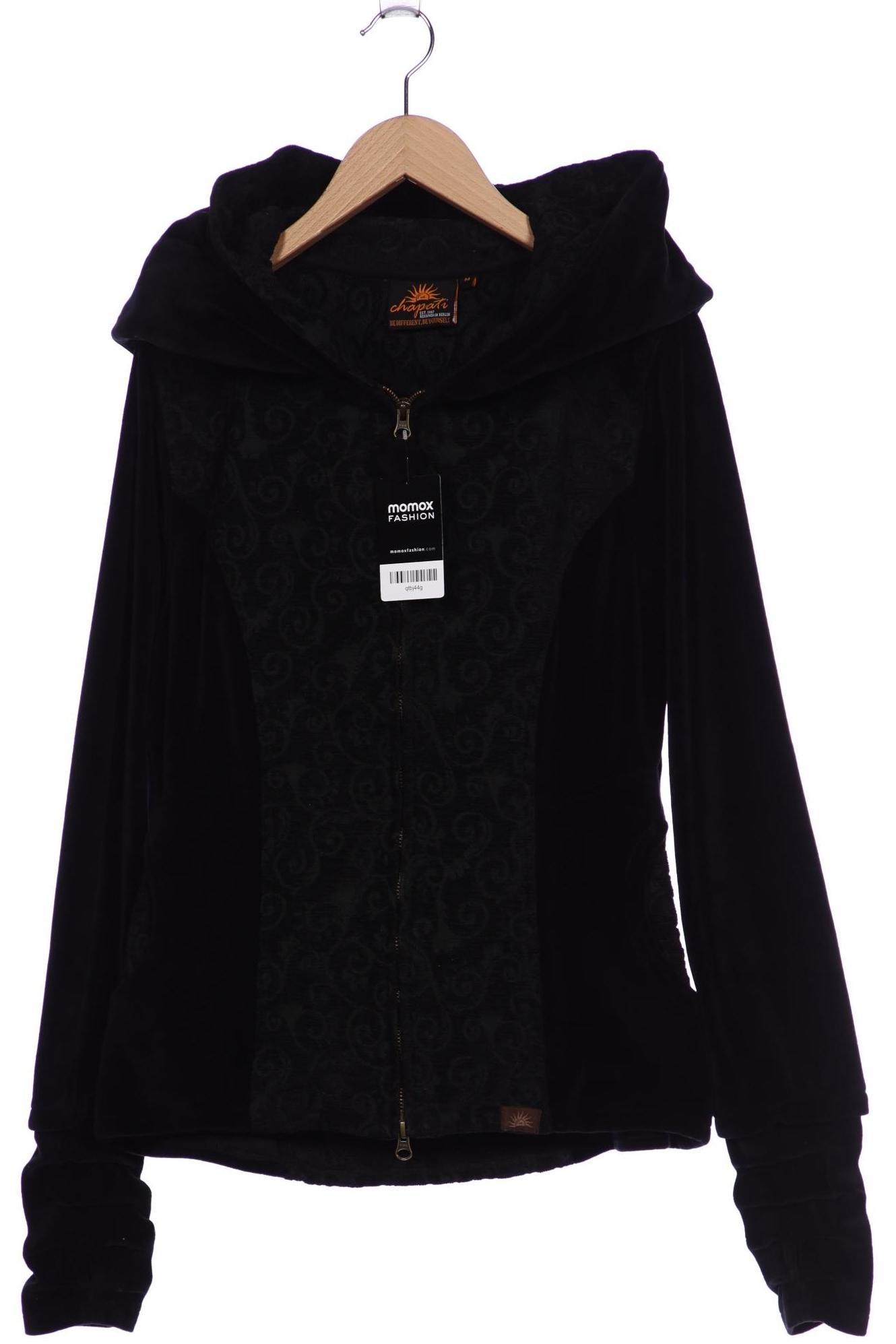 

Chapati Berlin Damen Kapuzenpullover, schwarz, Gr. 38