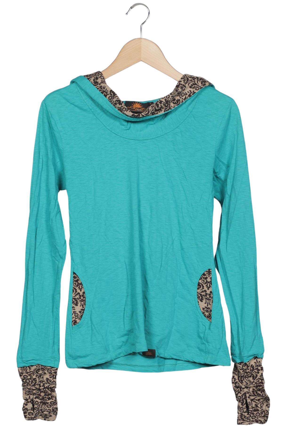 

Chapati Berlin Damen Kapuzenpullover, türkis, Gr. 42