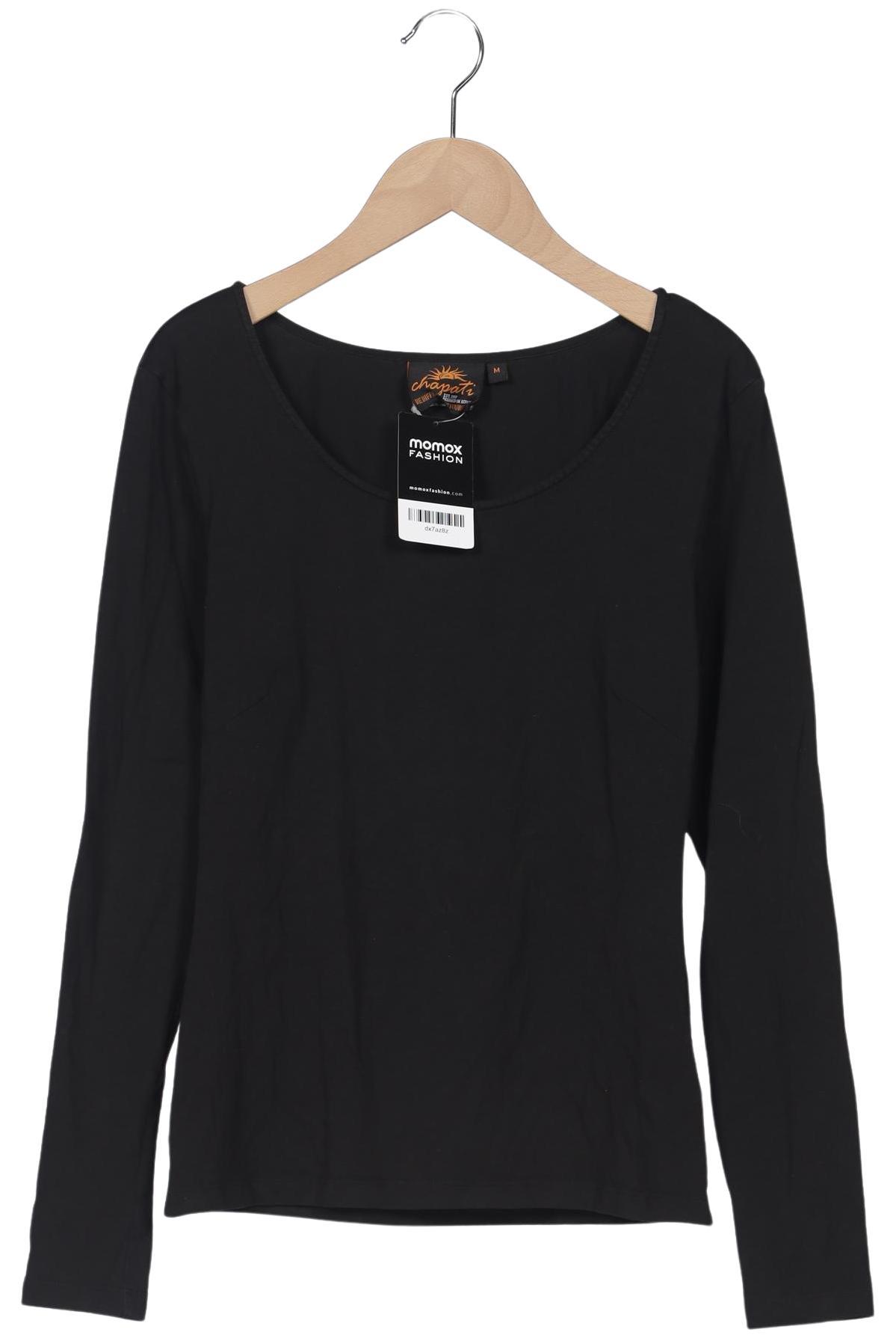 

Chapati Berlin Damen Langarmshirt, schwarz, Gr. 64