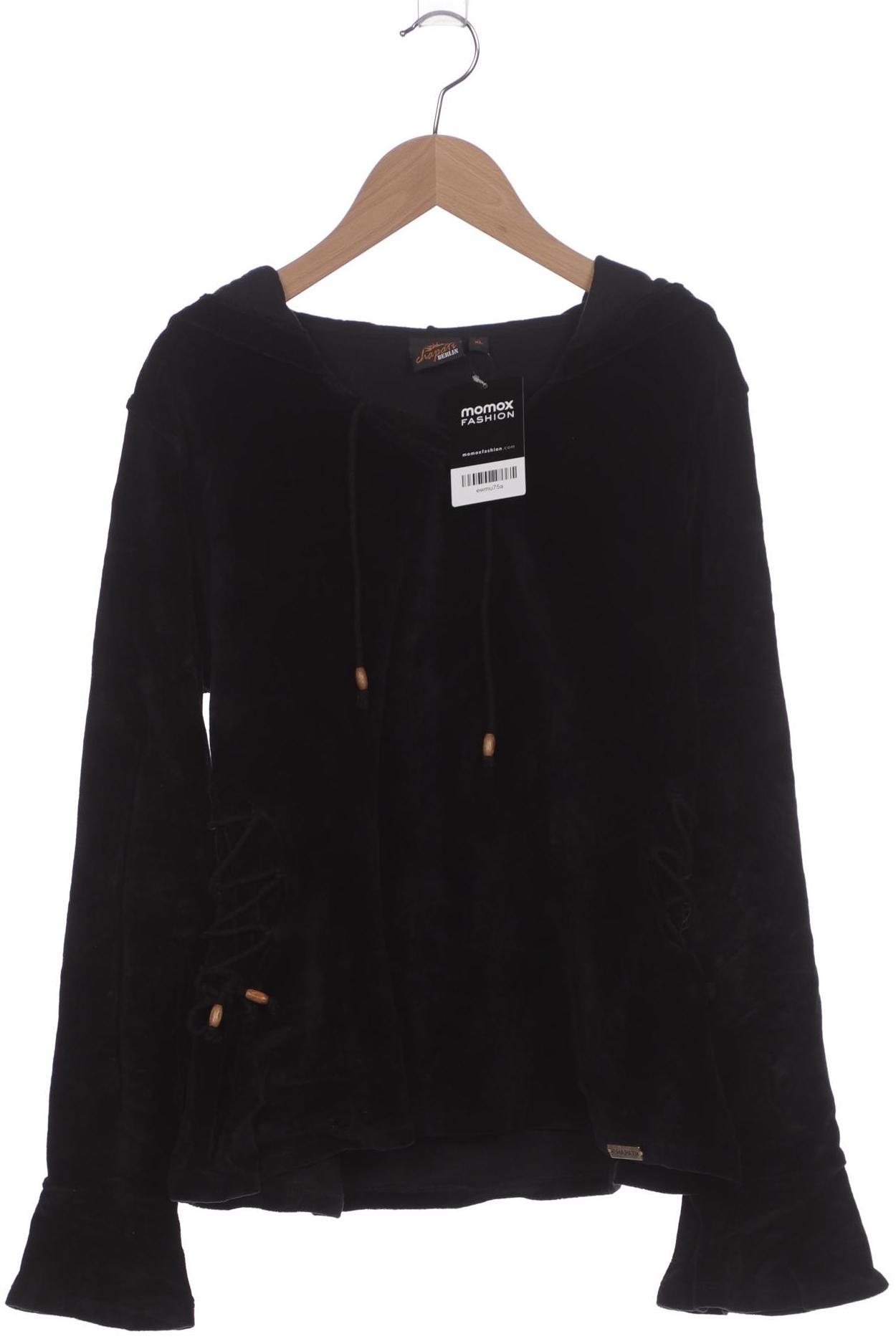 

Chapati Berlin Damen Kapuzenpullover, schwarz, Gr. 44