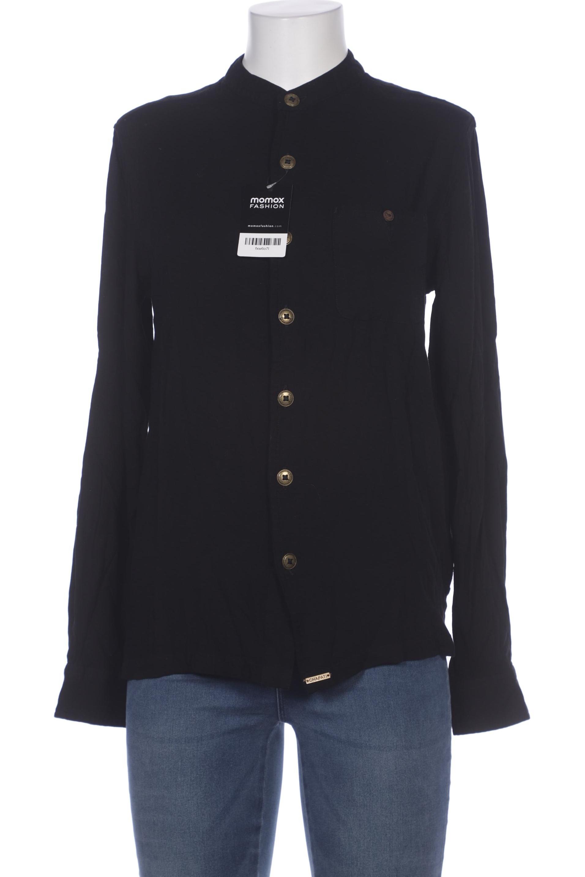 

Chapati Berlin Damen Bluse, schwarz, Gr. 38
