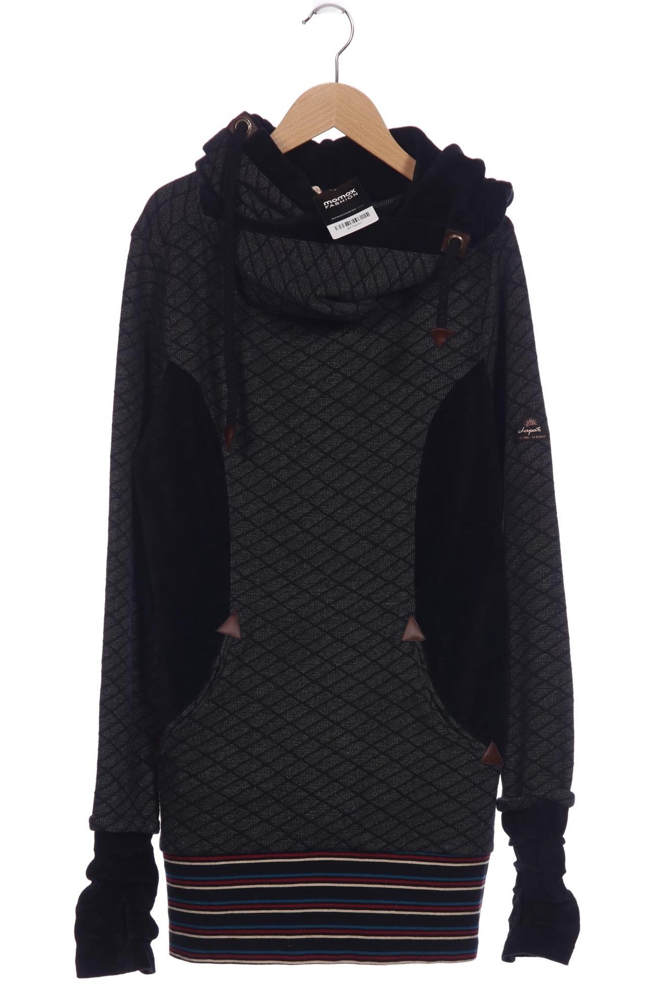 

Chapati Berlin Damen Kapuzenpullover, grau, Gr. 42