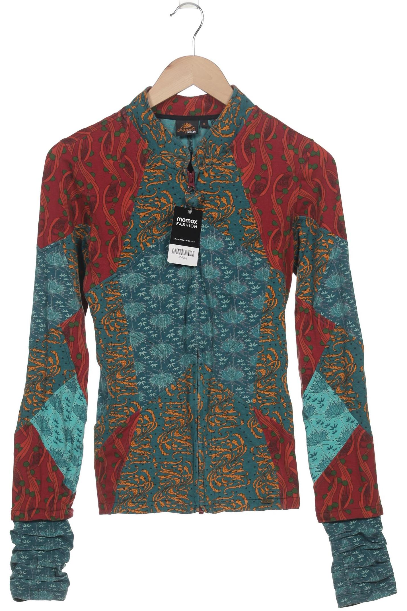 

Chapati Berlin Damen Sweatshirt, türkis, Gr. 36