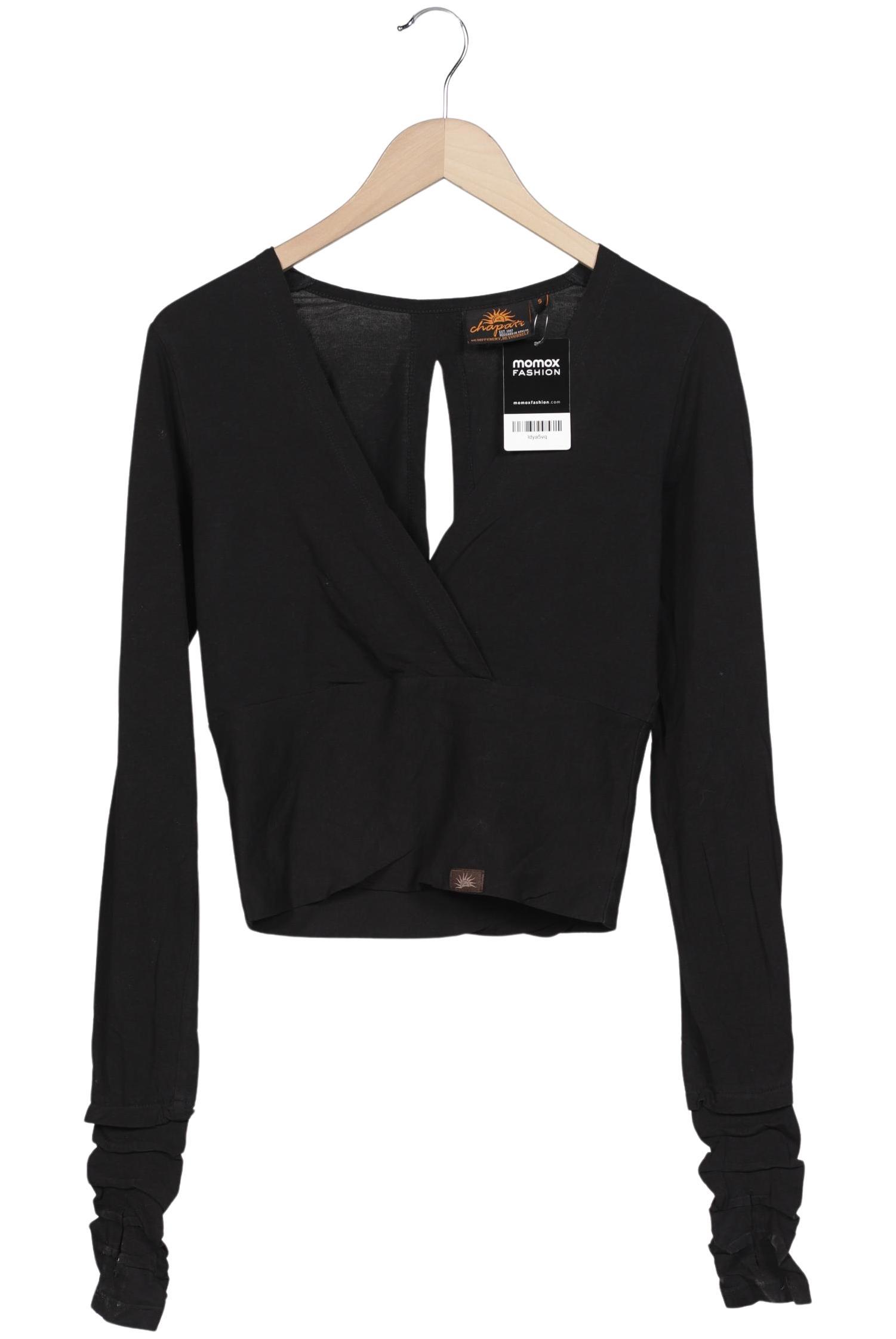 

Chapati Berlin Damen Langarmshirt, schwarz, Gr. 36