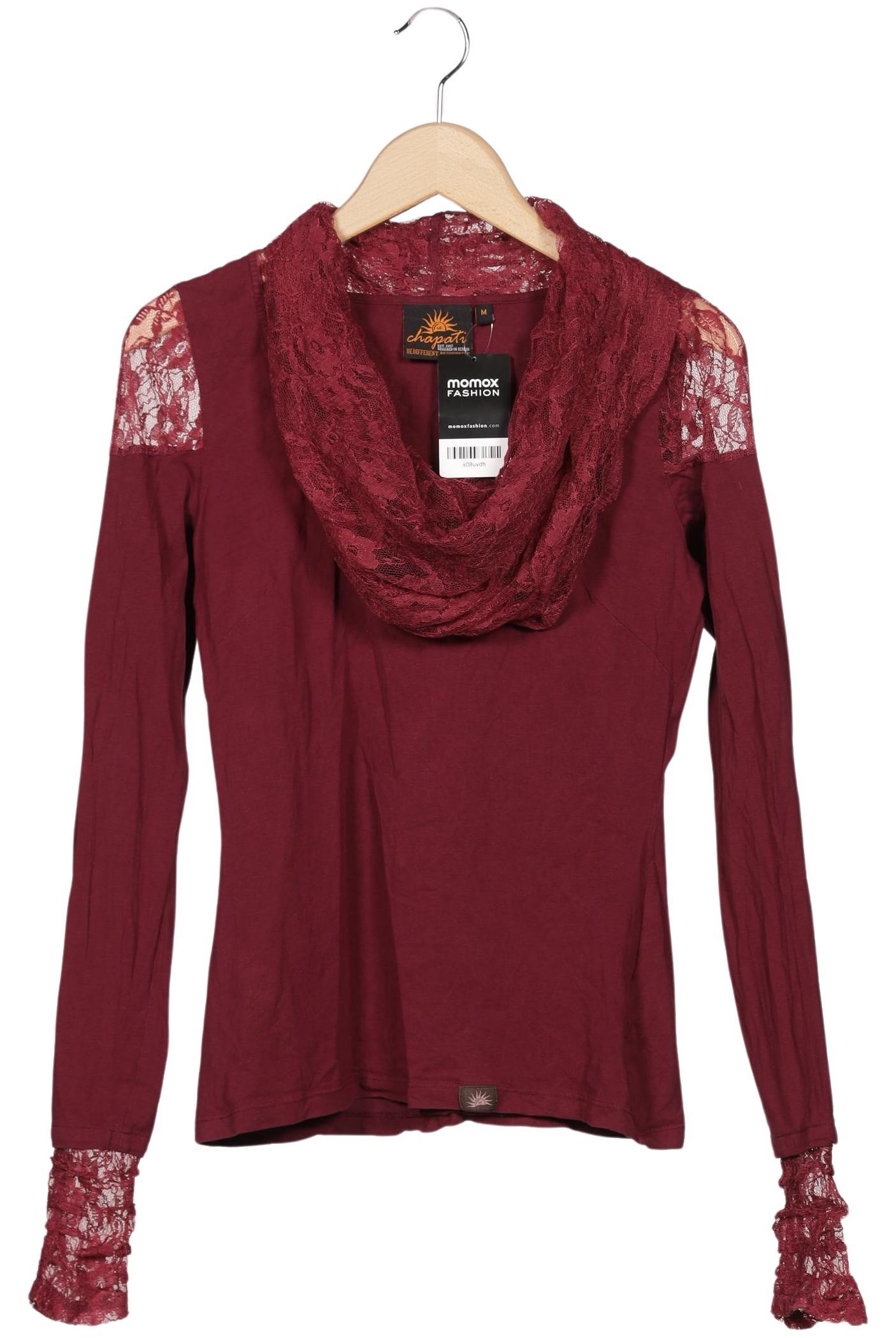 

Chapati Berlin Damen Langarmshirt, bordeaux, Gr. 38
