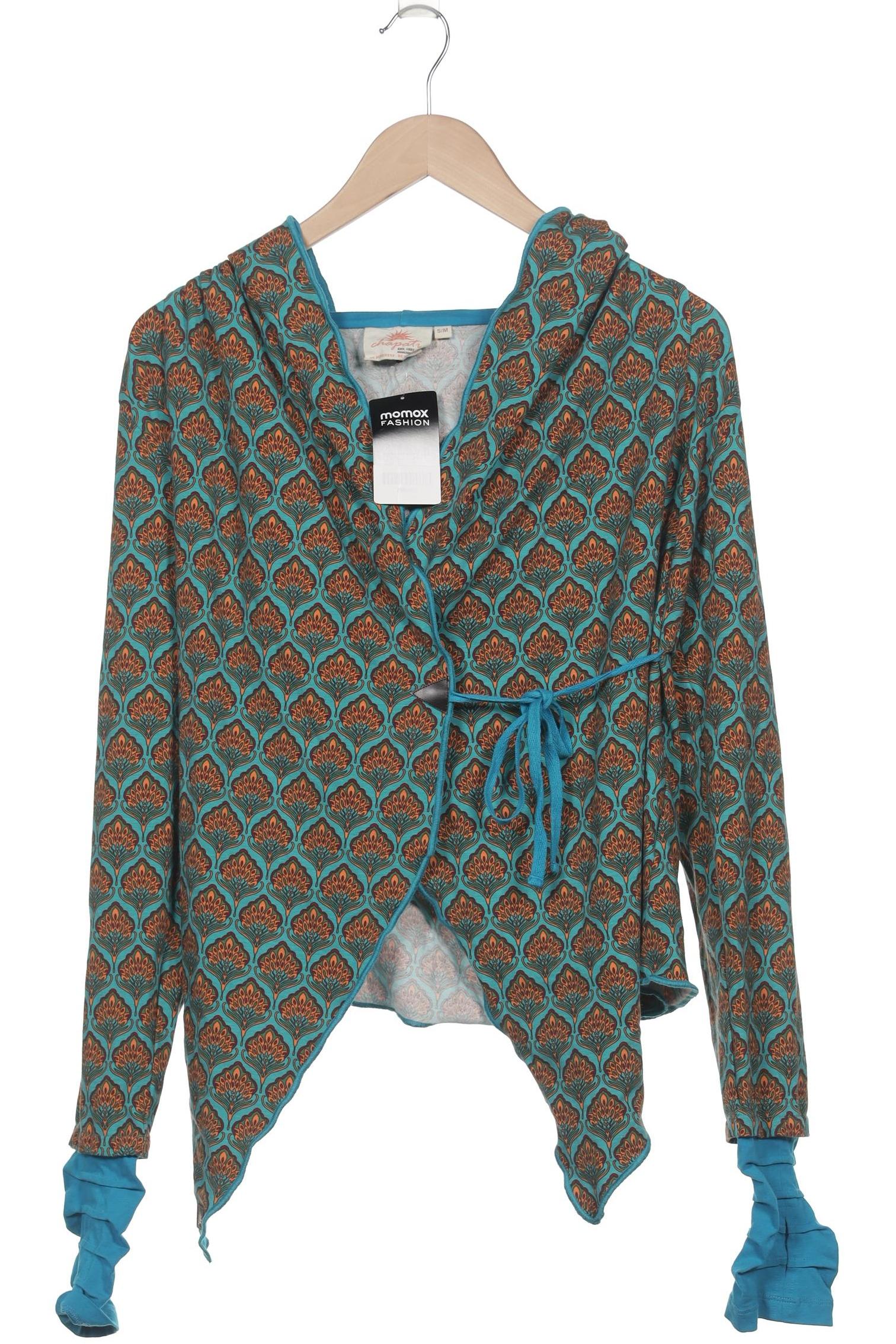 

Chapati Berlin Damen Kapuzenpullover, blau, Gr. 36