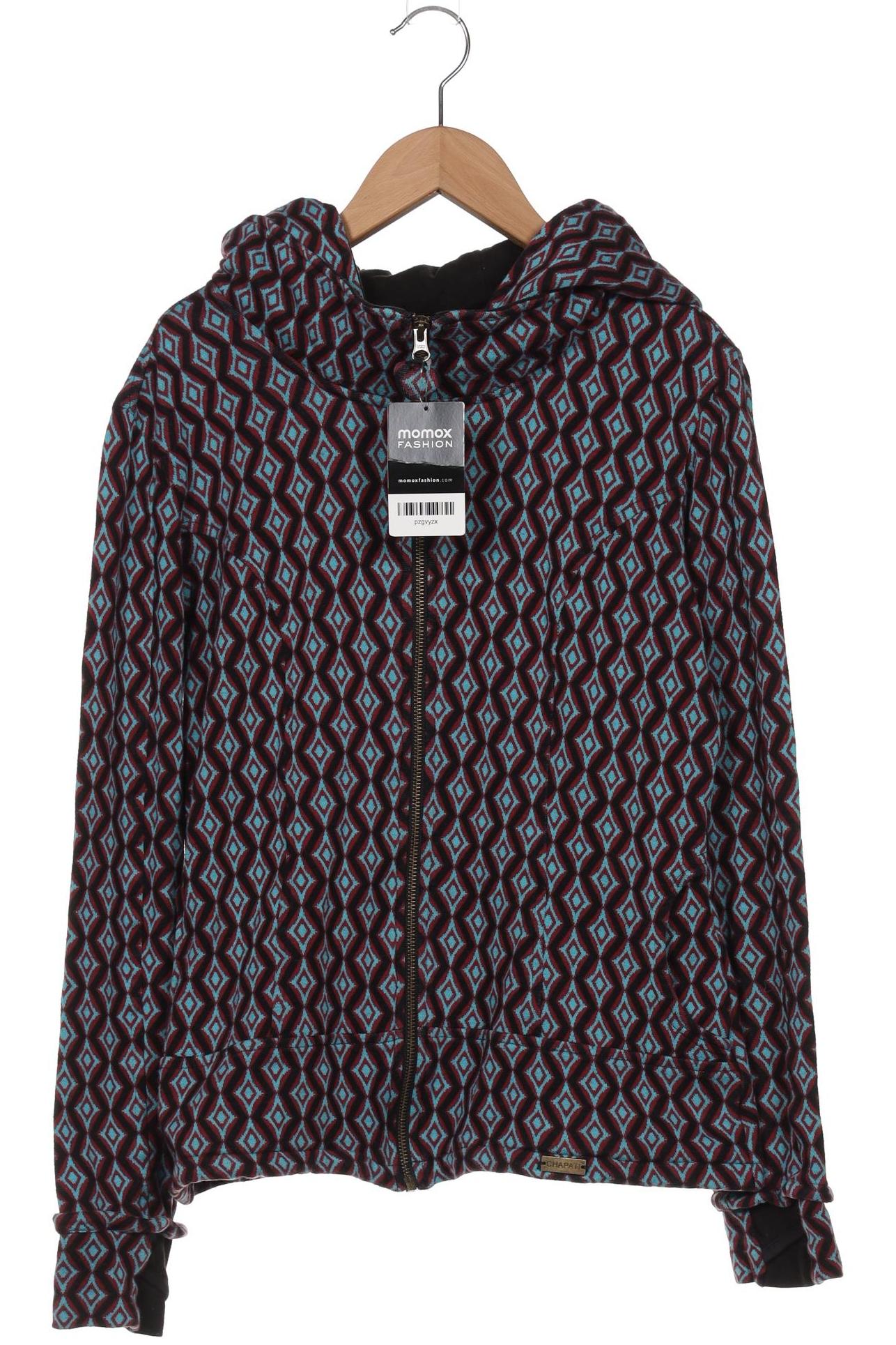 

Chapati Berlin Damen Kapuzenpullover, blau, Gr. 42