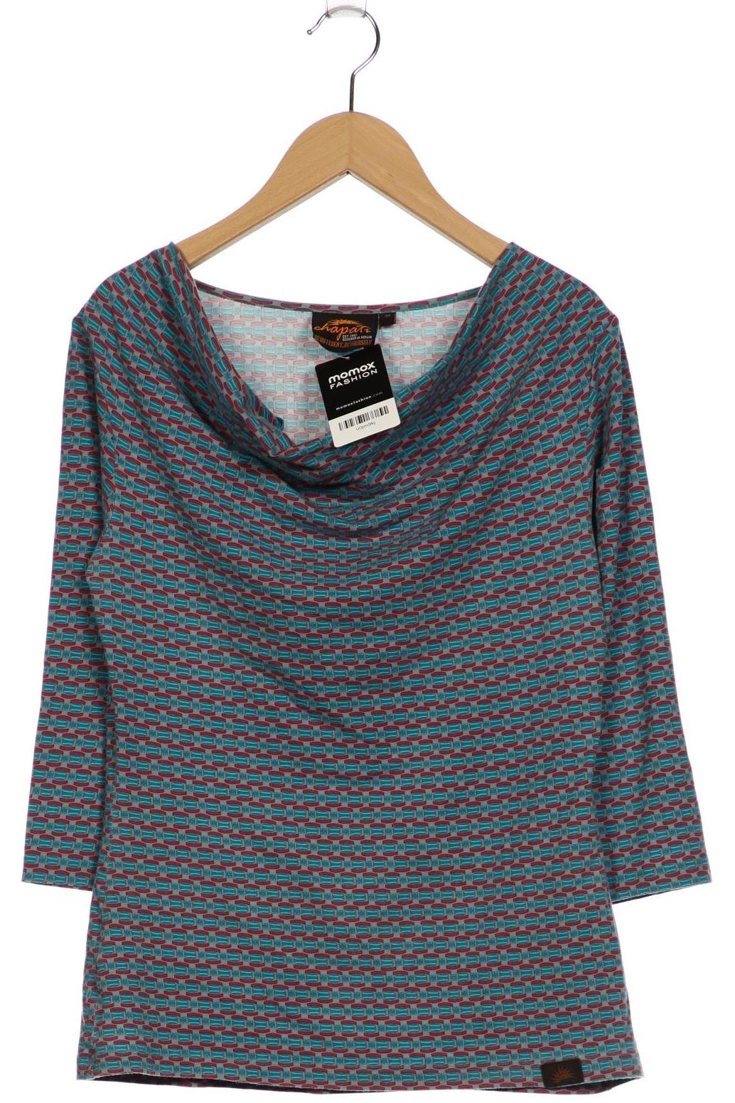 

Chapati Berlin Damen Langarmshirt, blau, Gr. 38