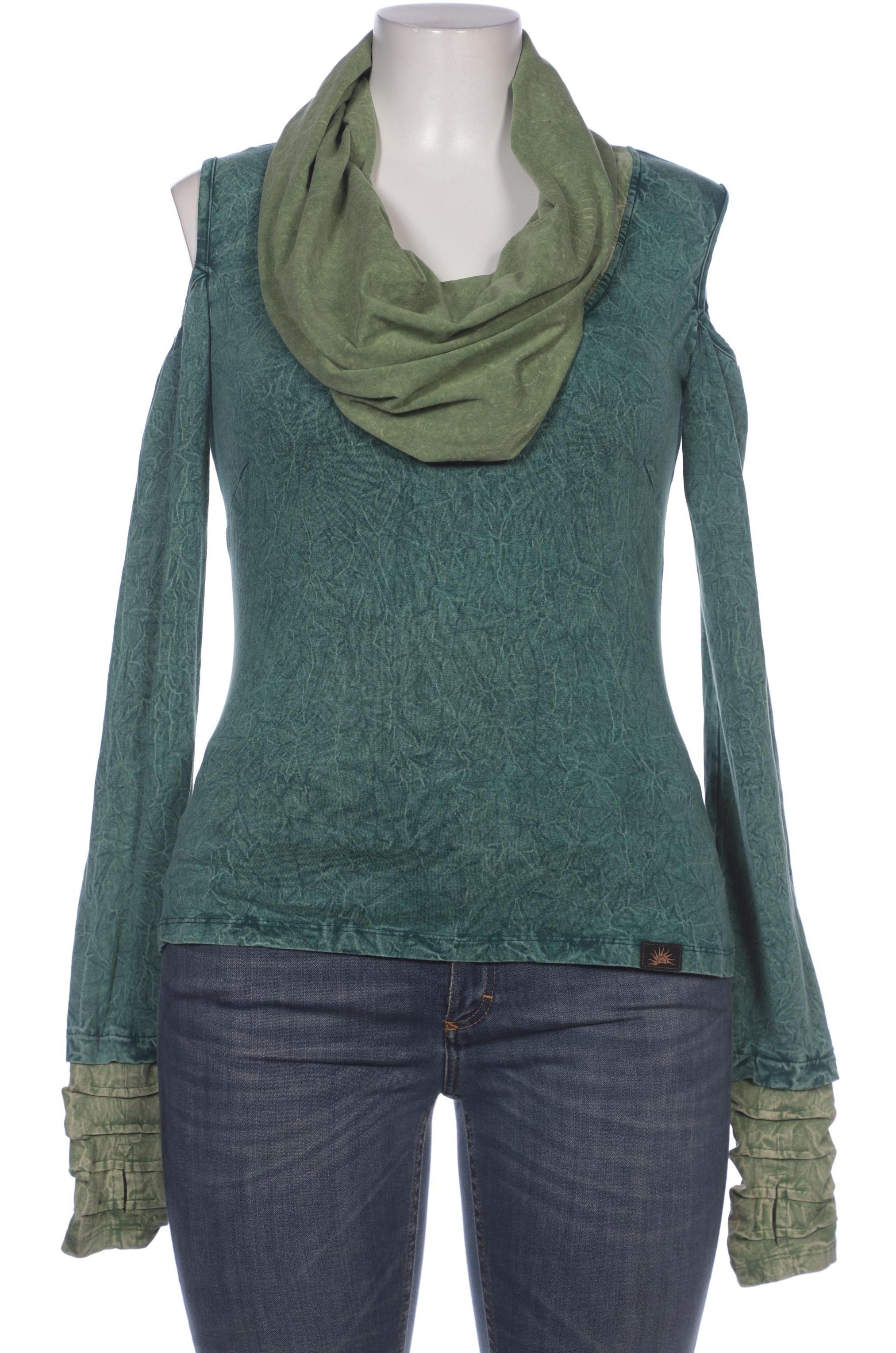 

Chapati Berlin Damen Langarmshirt, grün, Gr. 42