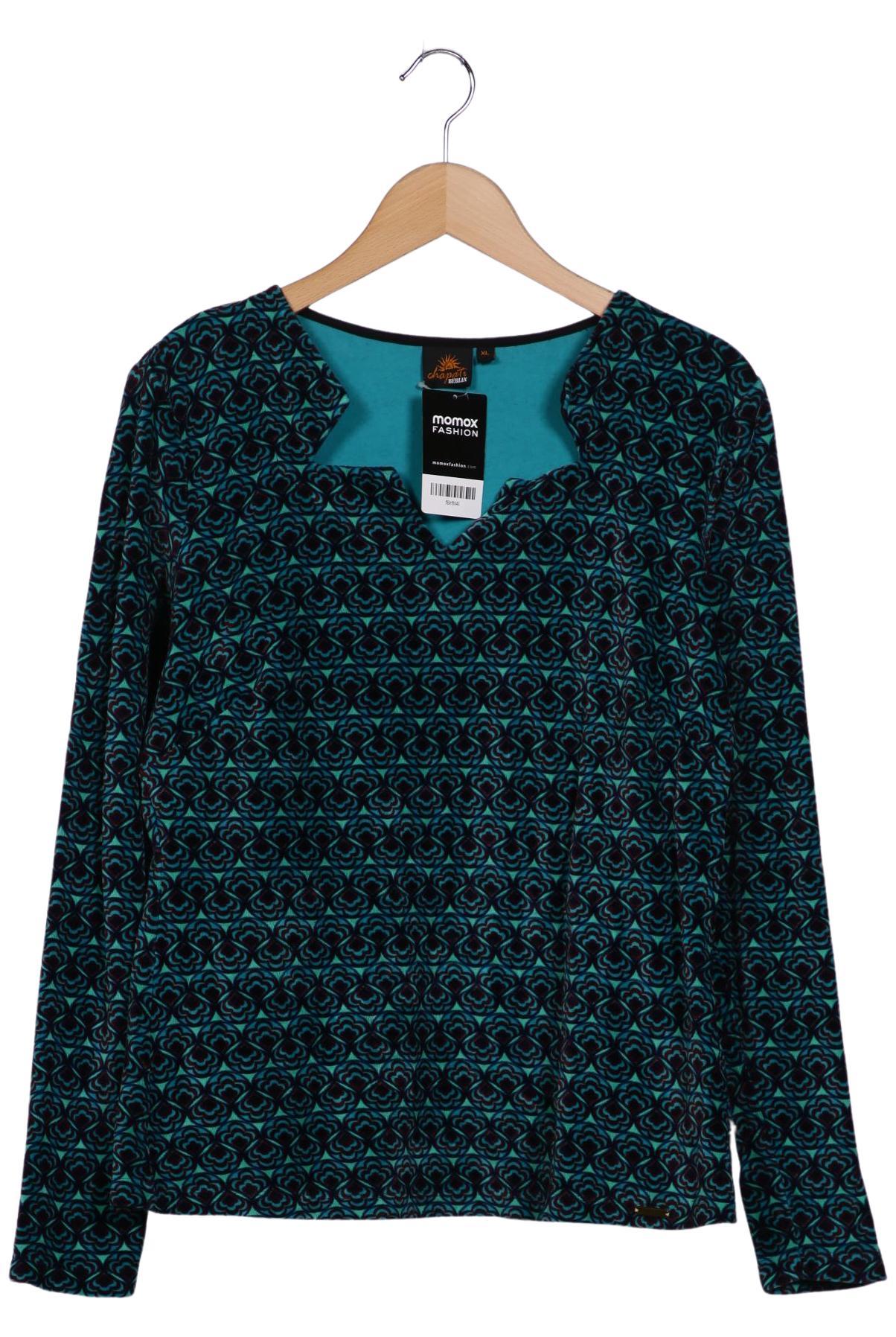 

Chapati Berlin Damen Sweatshirt, türkis, Gr. 44