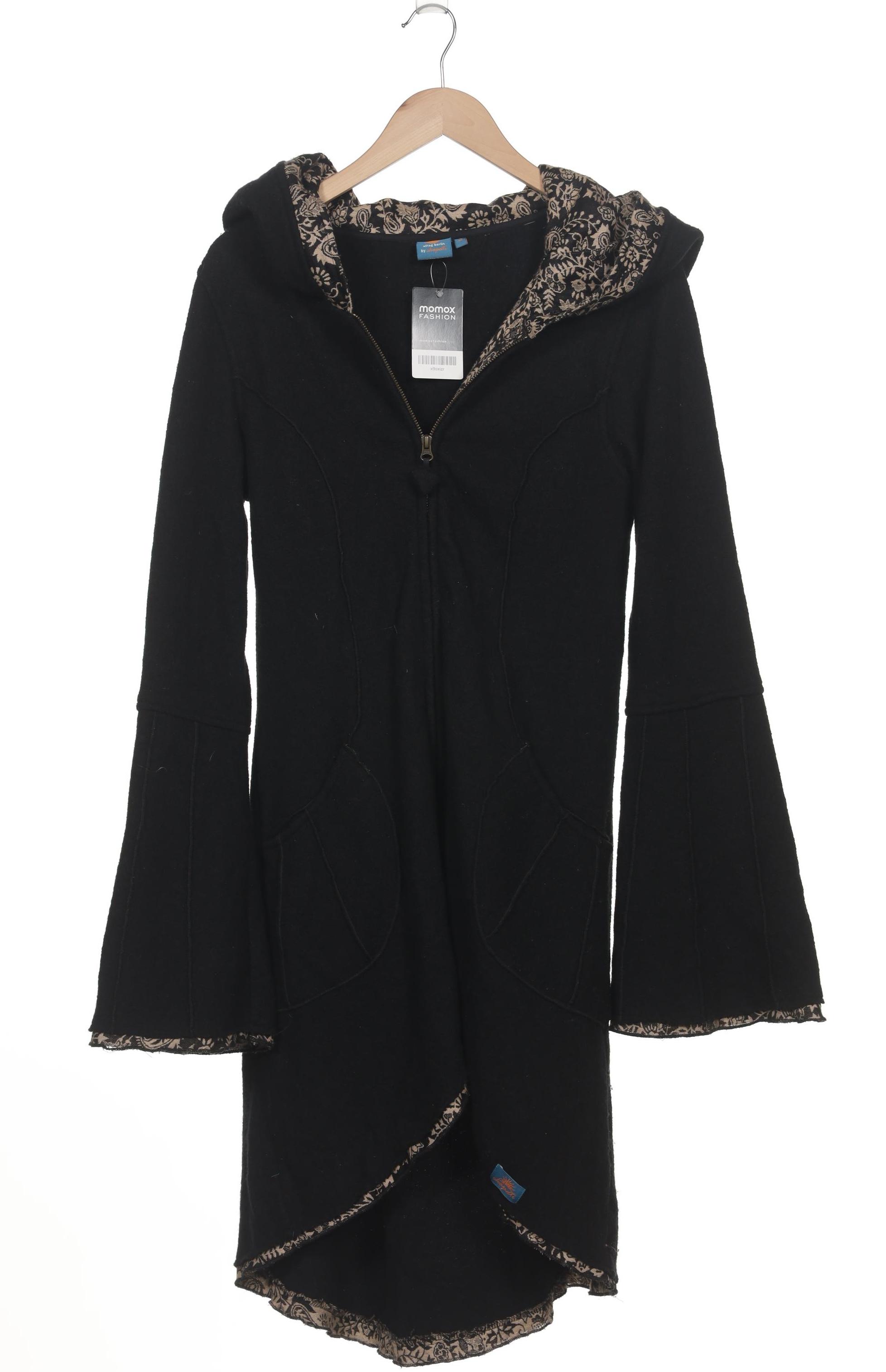 

Chapati Berlin Damen Mantel, schwarz, Gr. 38