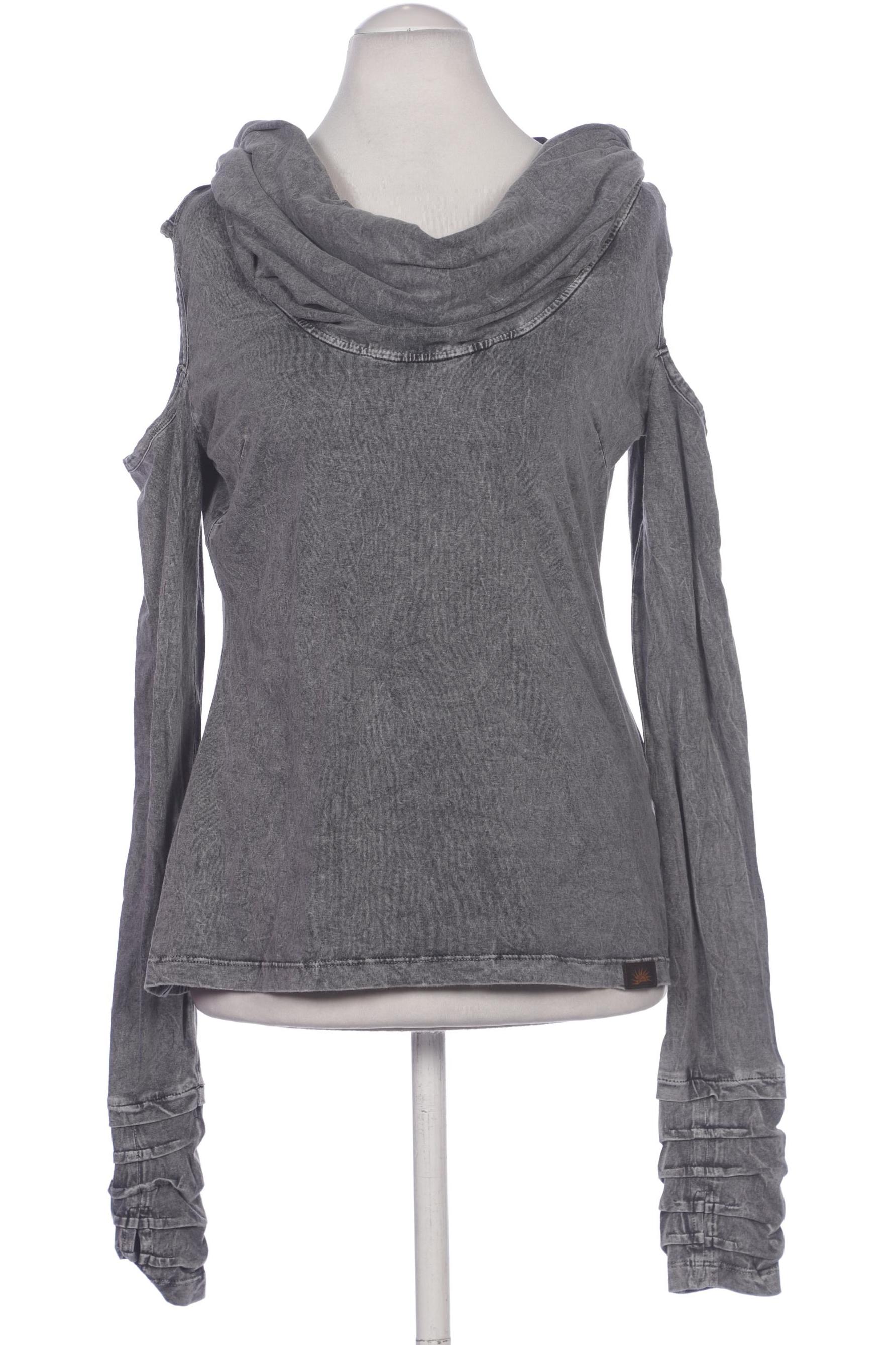 

Chapati Berlin Damen Langarmshirt, grau, Gr. 38