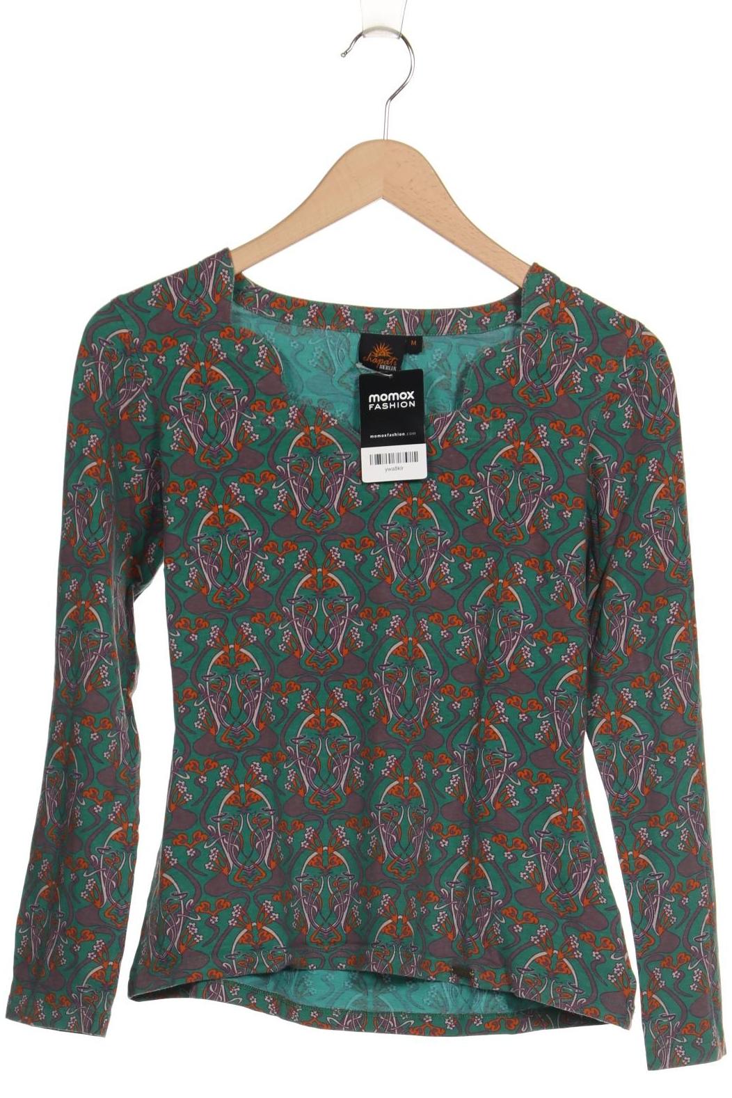 

Chapati Berlin Damen Langarmshirt, grün, Gr. 38