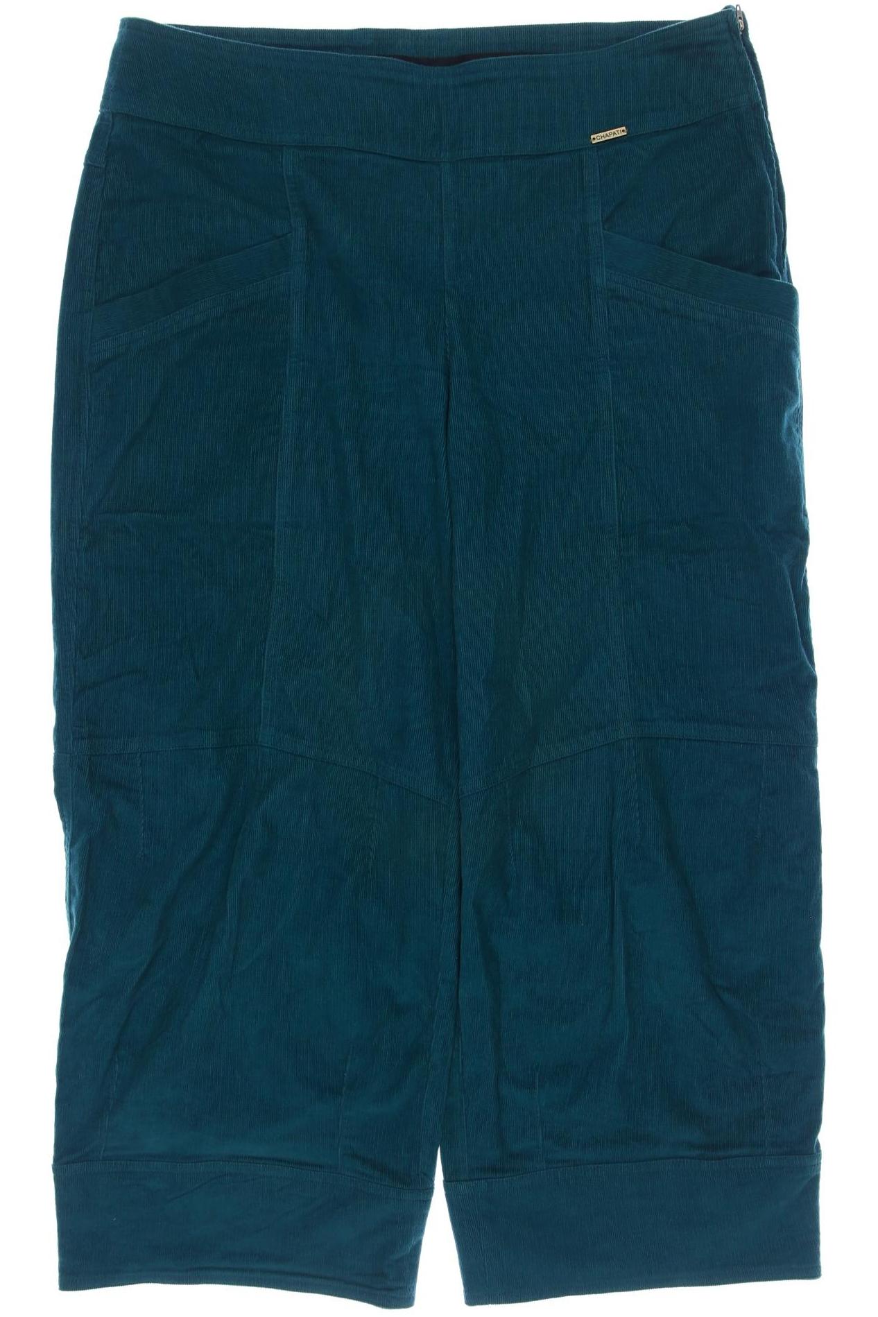 

Chapati Berlin Damen Stoffhose, türkis, Gr. 0