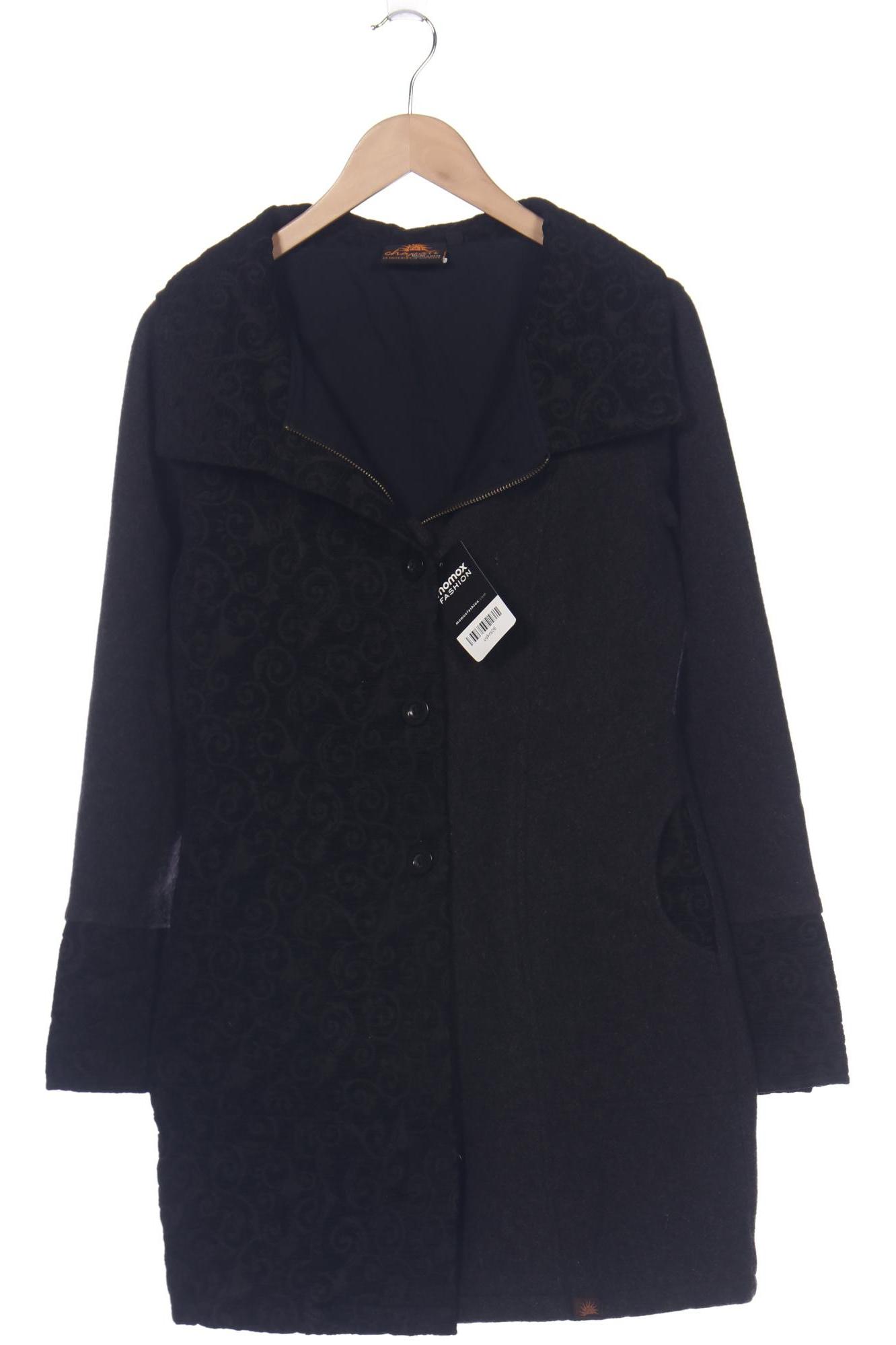 

Chapati Berlin Damen Mantel, schwarz, Gr. 38
