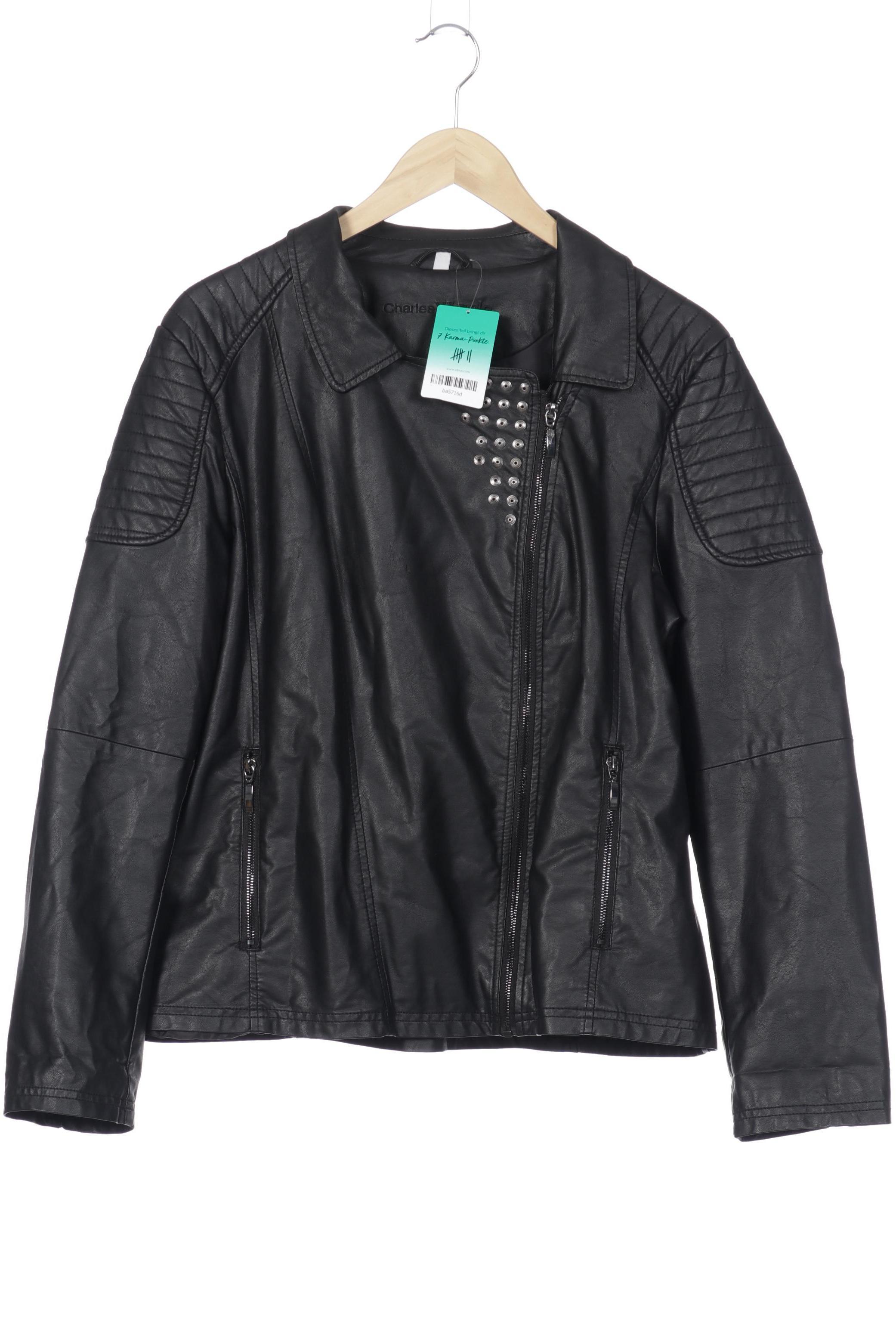 

Charles Vögele Damen Jacke, schwarz, Gr. 48
